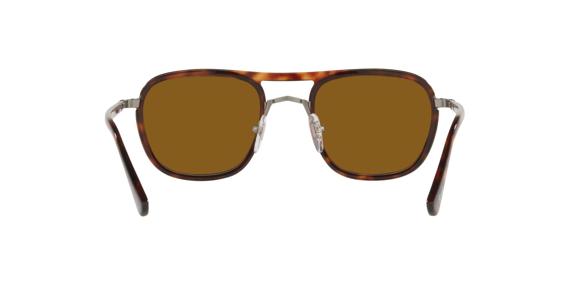 Persol PO2484S Square Sunglasses for Men & Women - Classic UV Protection Polarized Lenses - Perfect for Driving, Travel & Outdoor Activities