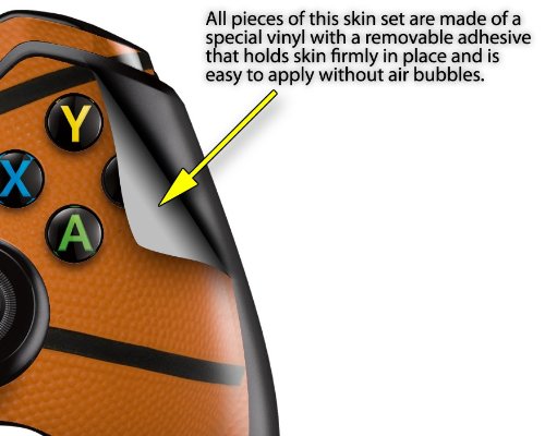 XBOX One Controller Vinyl Skin Wrap - Basketball Design for Gaming & Protection