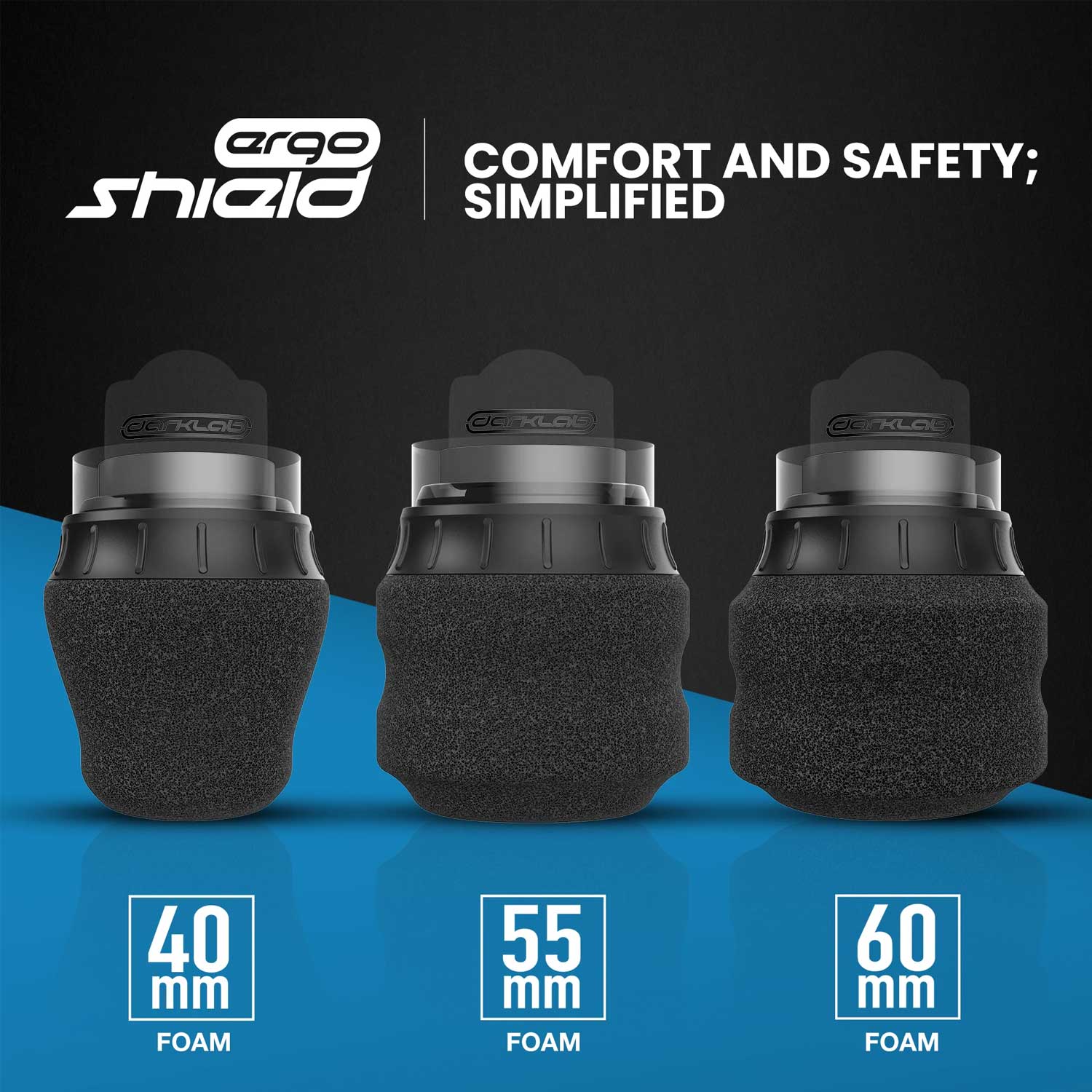 Ergo Shield 40mm Disposable Grips - Box of 24 Pack | Non-Slip, Comfortable Handle Covers for Tools, Exercise Equipment & Daily Use - Perfect for Gym, Workshop & Home Improvement