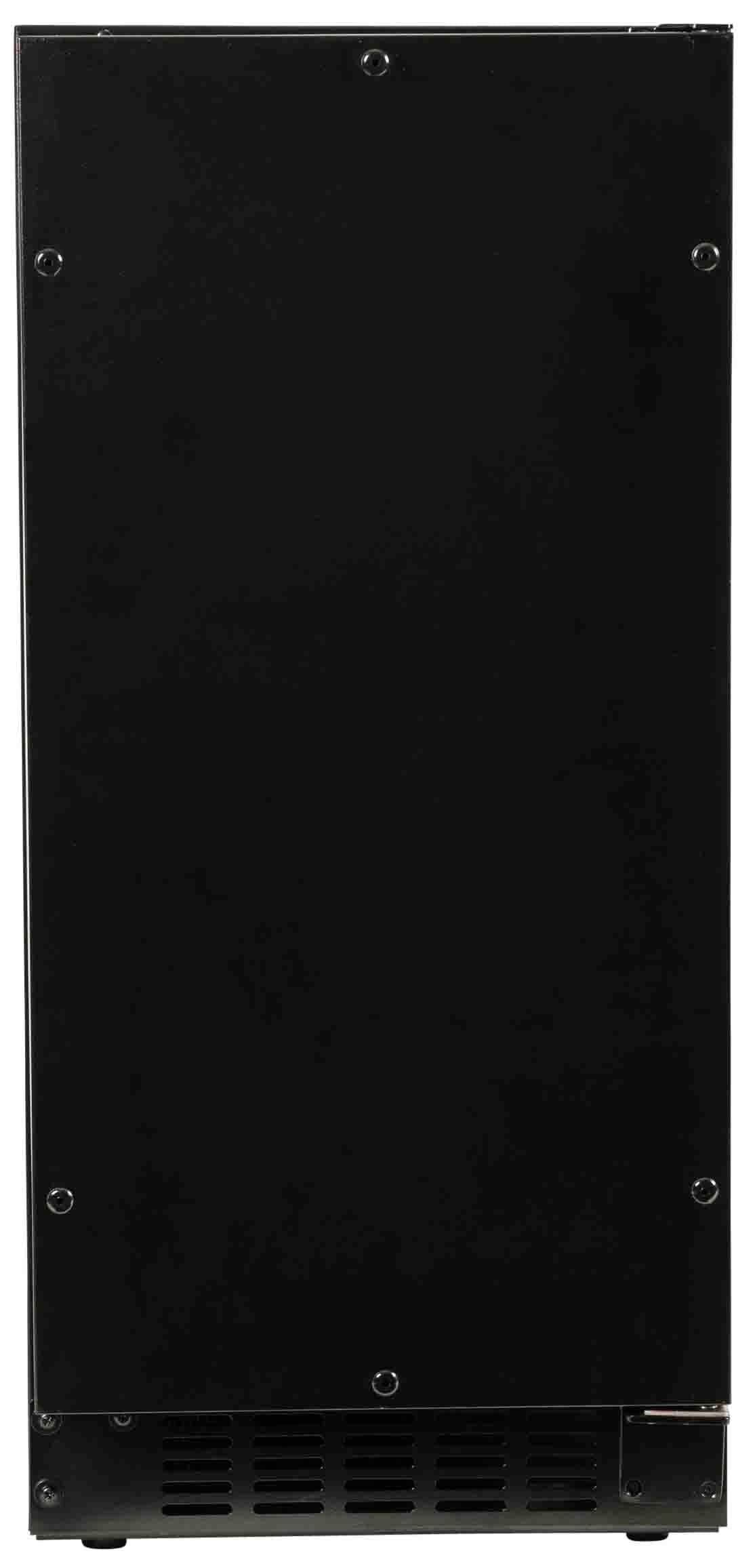 Azure Home Products A115RO 15-Inch Refrigerator with Solid Overlay Door - Compact Mini Fridge for Dorm, Office, Bedroom & Small Spaces