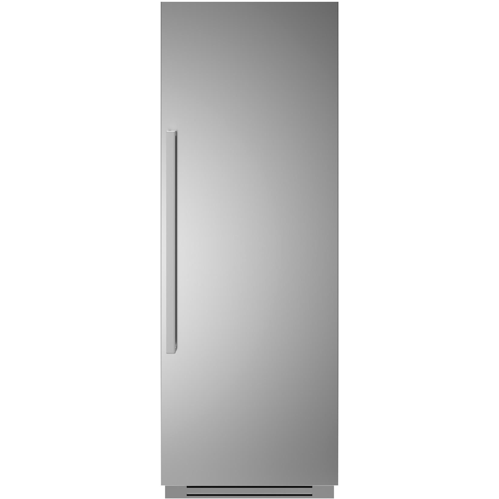 Bertazzoni 16.8 cu.ft. Upright Freezer with Ice Maker - Energy Efficient Stainless Steel Refrigerator for Home, Kitchen & Restaurant Use (Model REF30FCIPIXR/23) | Perfect for Storing Frozen Foods, Ice Cream & Beverages