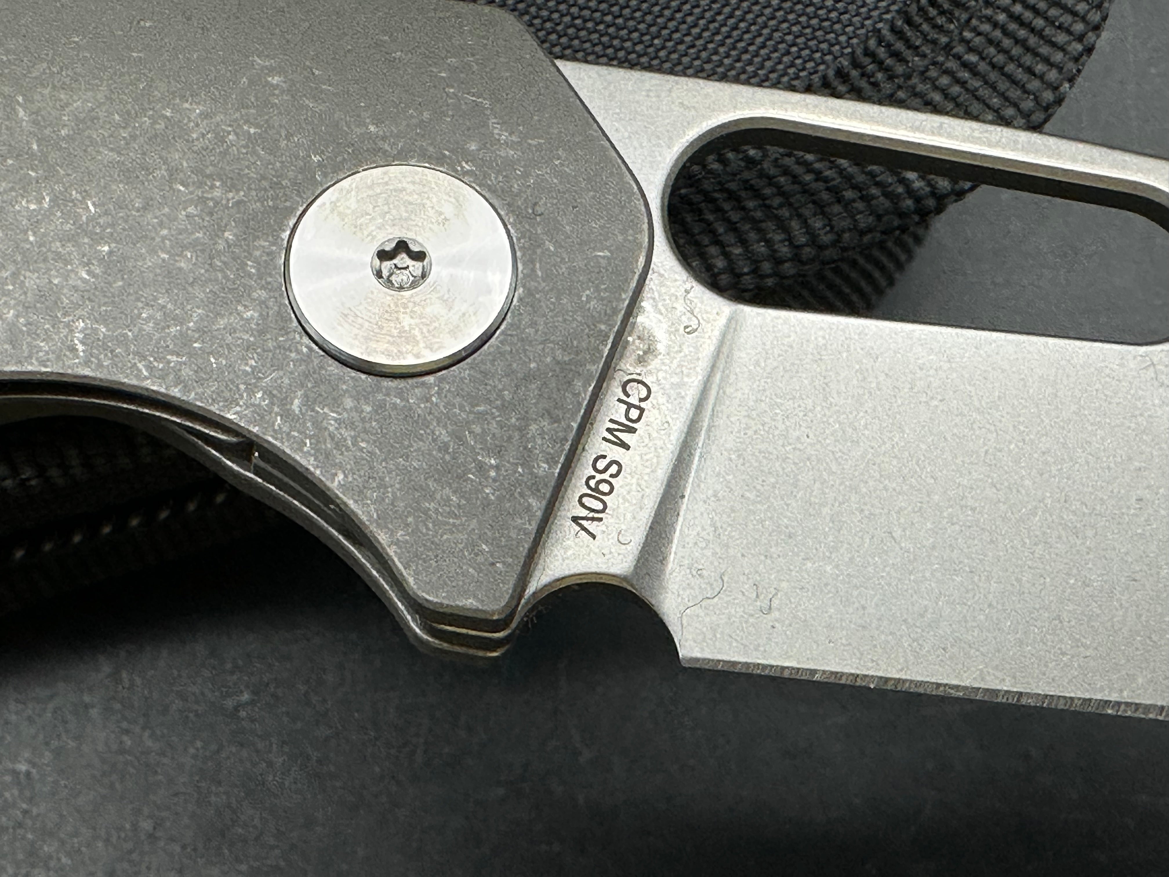 Asher Spiro Ti Folding Knife - 3.2