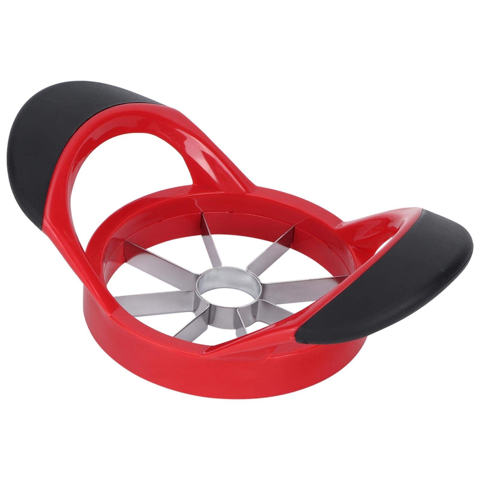 Premium Stainless Steel Fruit Slicer - 6 Blade Apple Corer & Slicer, Pineapple Cutter - Safe Kitchen Tool for Fruit Salads, Smoothies & Party Platters