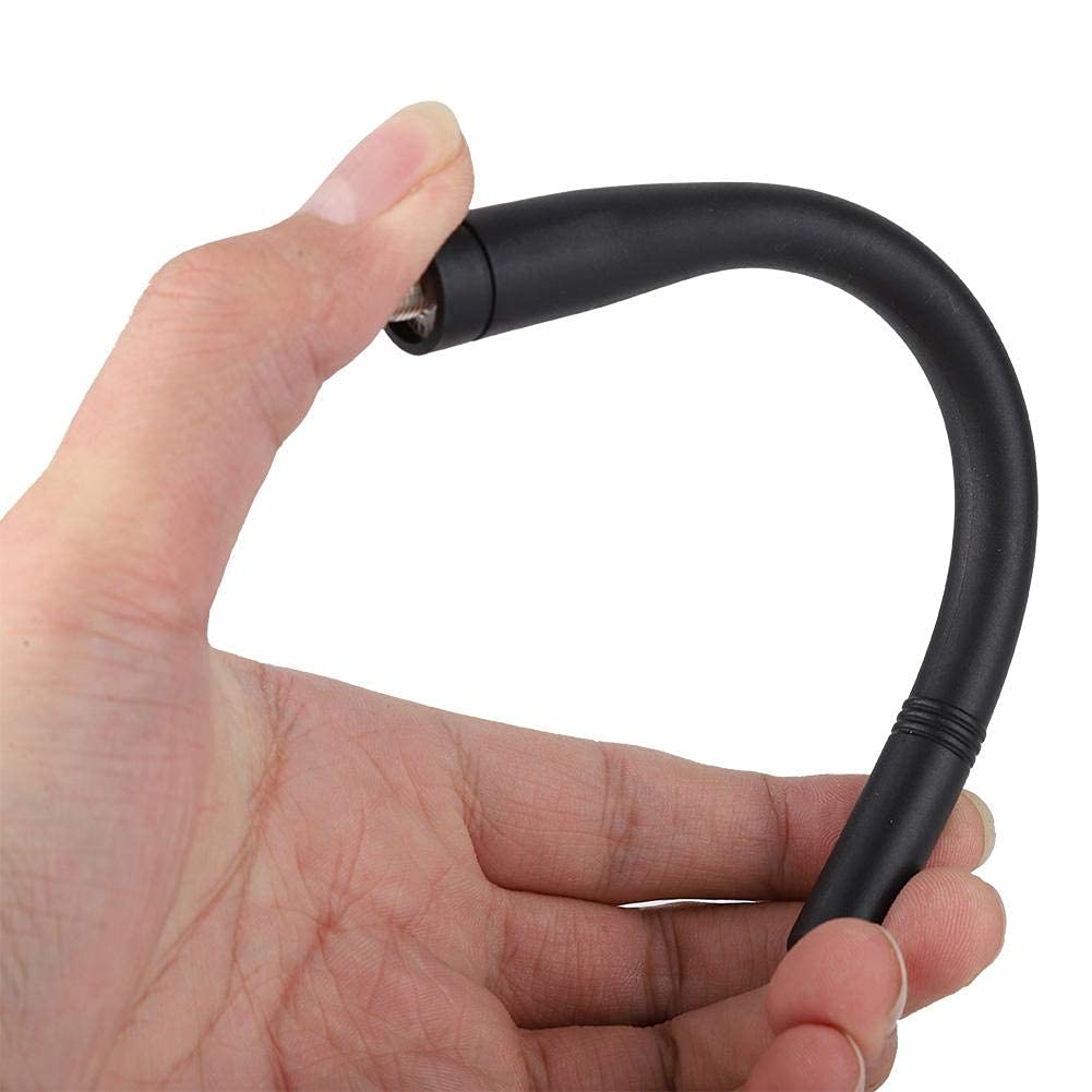 Ciglow VHF Flexible Soft Antenna Replacement (136-174MHz, 16.8CM) - SMA-F Connector Compatible with Kenwood TK-2000E Walkie-Talkies & Other Two-Way Radios - Perfect for Outdoor Adventures, Construction Sites, and Emergency Communications