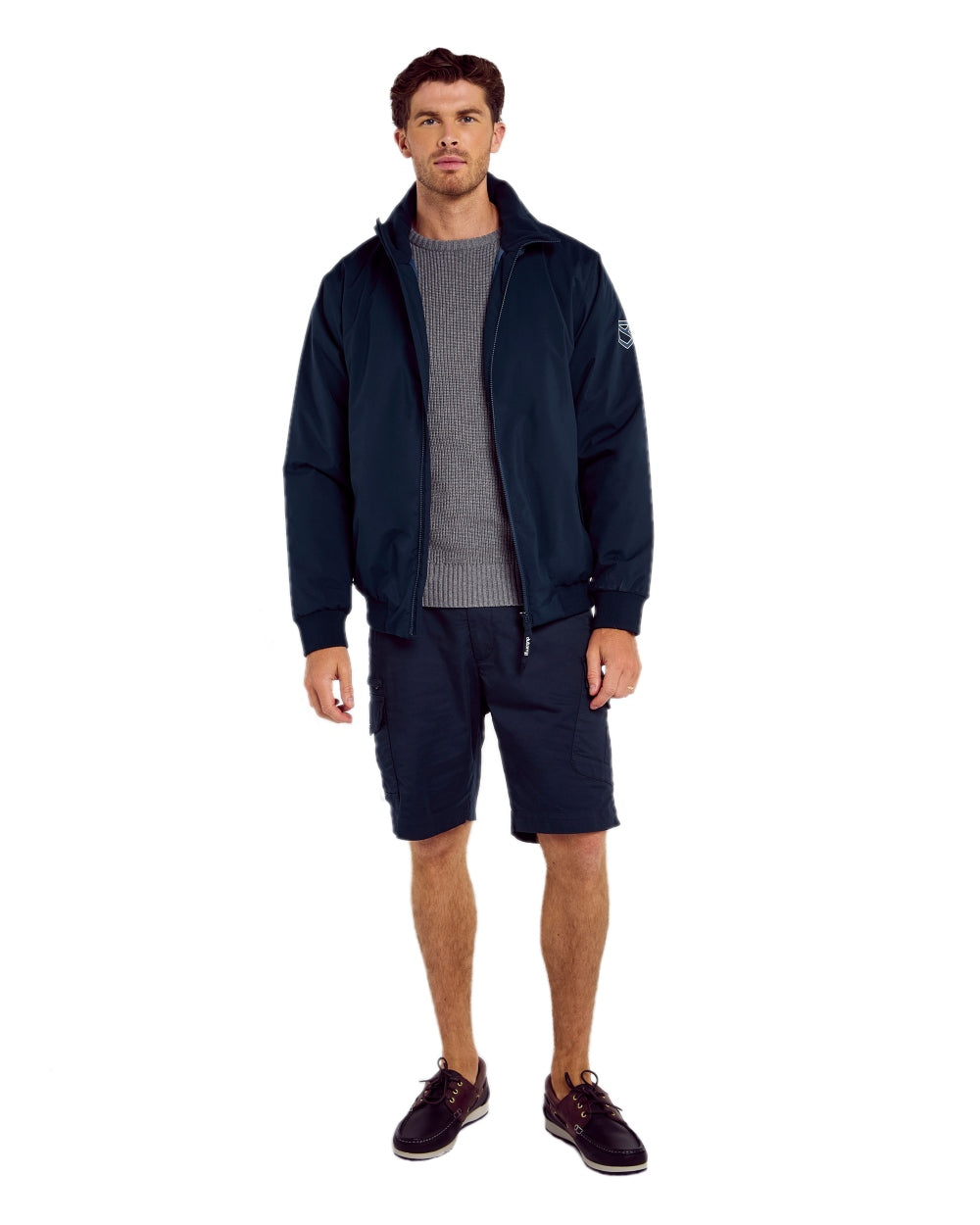 Dubarry Men's Starboard Waterproof Blouson Jacket - Lightweight Windproof Sailing Coat for Outdoor Adventures & Water Sports
