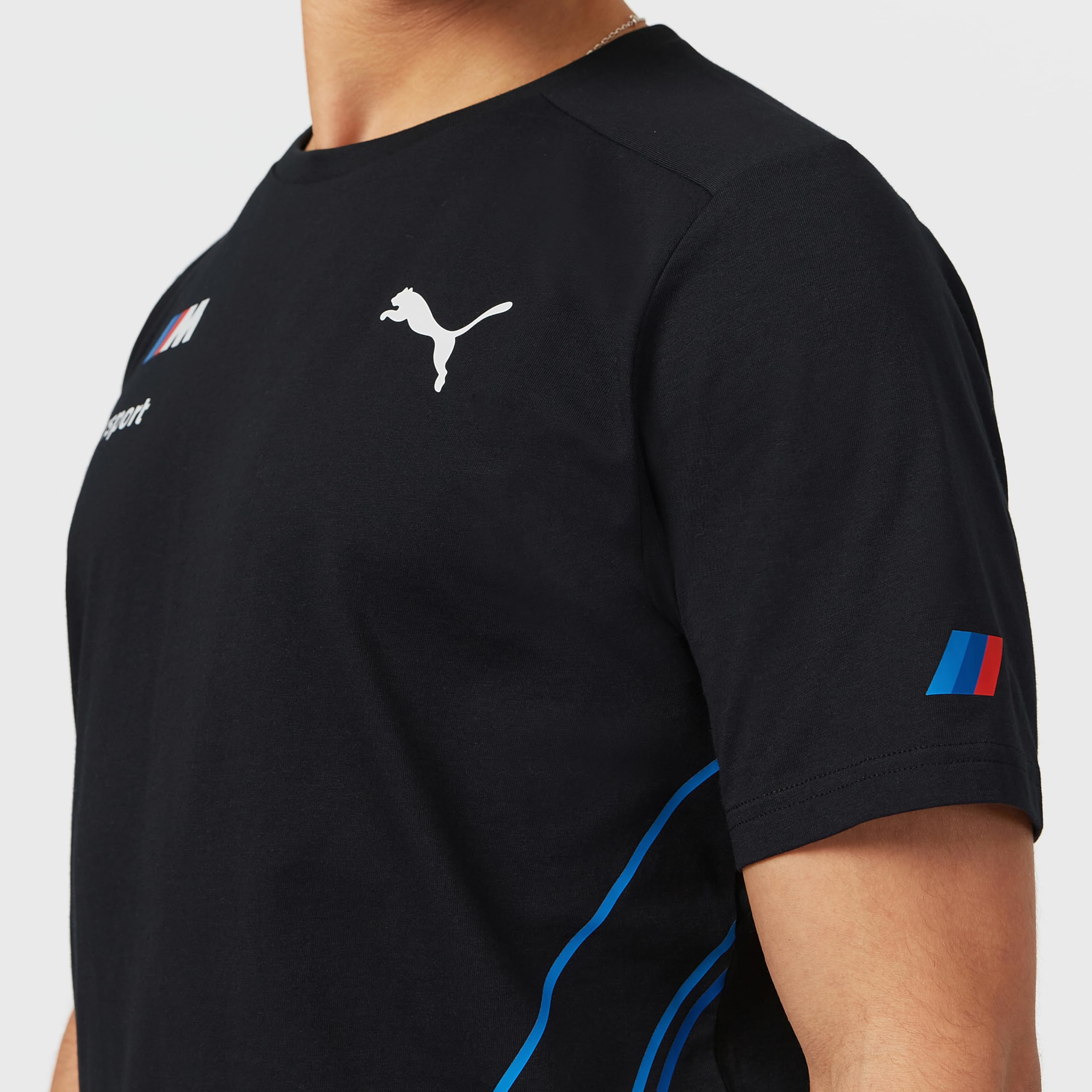 BMW Motorsports Men's Team T-Shirt - Official Licensed Cotton Tee for Racing Fans & Car Enthusiasts - Perfect for Casual Wear, Car Shows & Motorsport Events
