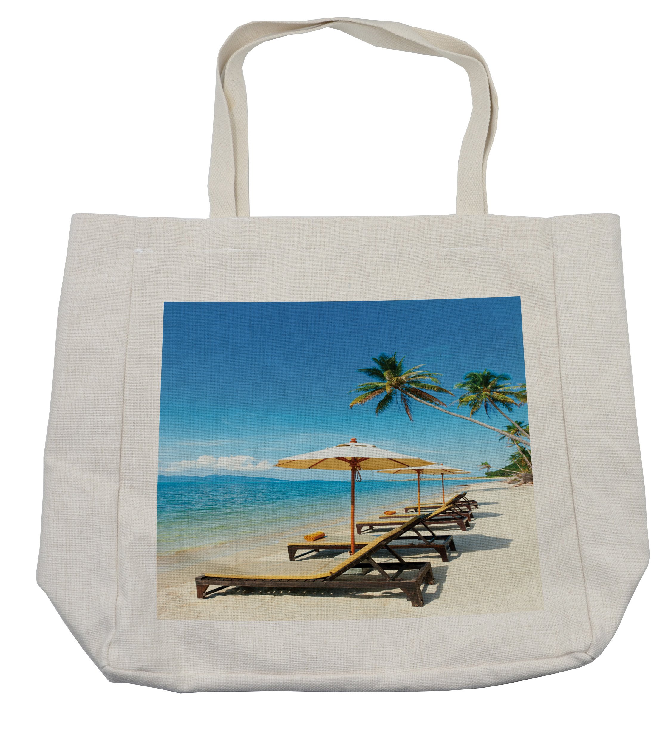 Eco-Friendly Reusable Beach Tote Bag - 15.5
