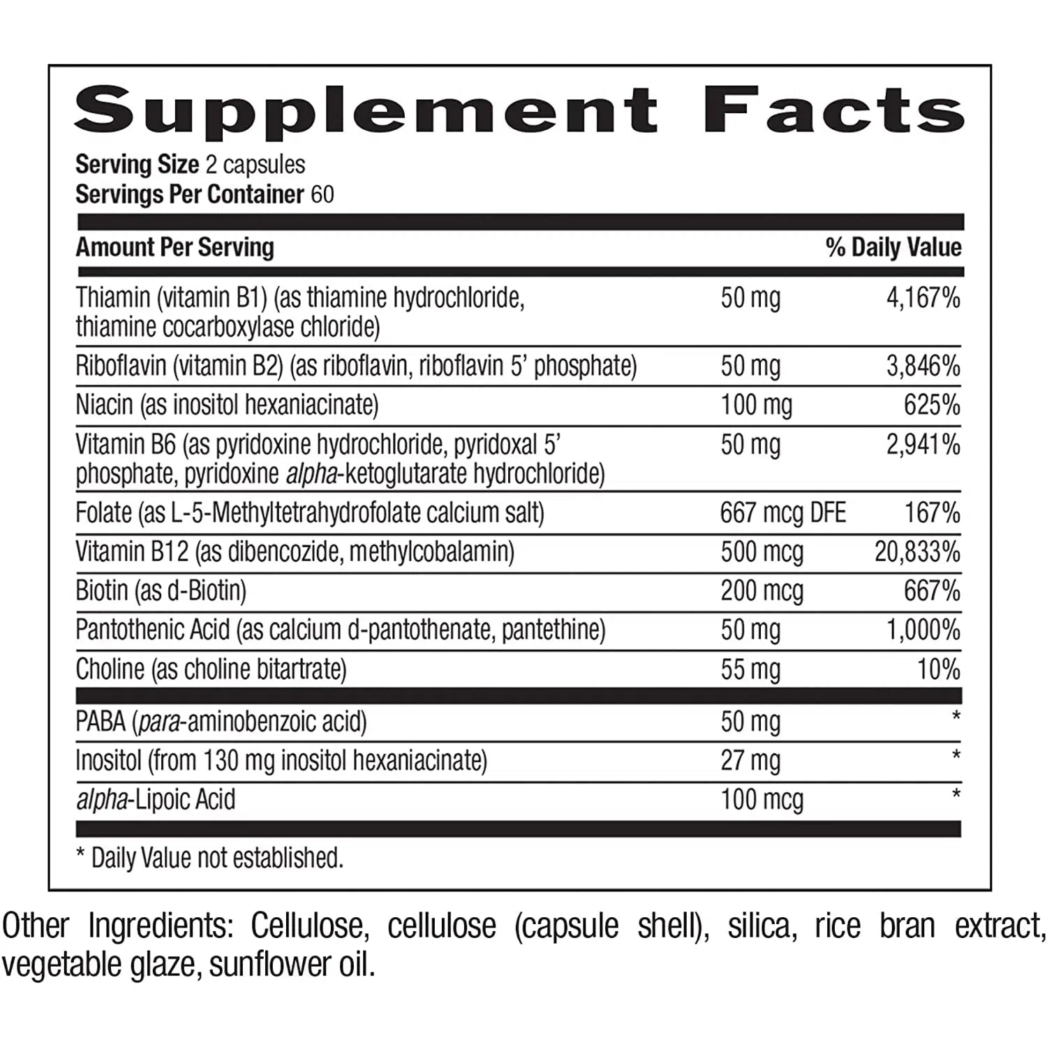 Country Life Coenzyme B Complex Supplement - Vegan, Non-GMO, Energy & Metabolism Support - Perfect for Active Lifestyles & Daily Wellness