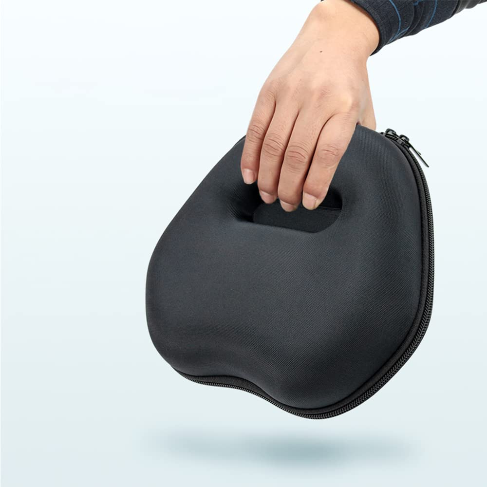 Premium Headphone Case for Edifier W820NB & Free Pro - Bluetooth Noise Cancelling Headphone Storage Bag with Mesh Pocket for USB Cables, Chargers & Accessories - Travel-Friendly Protective Carrying Case for Commuting, Gym & Airplane Use