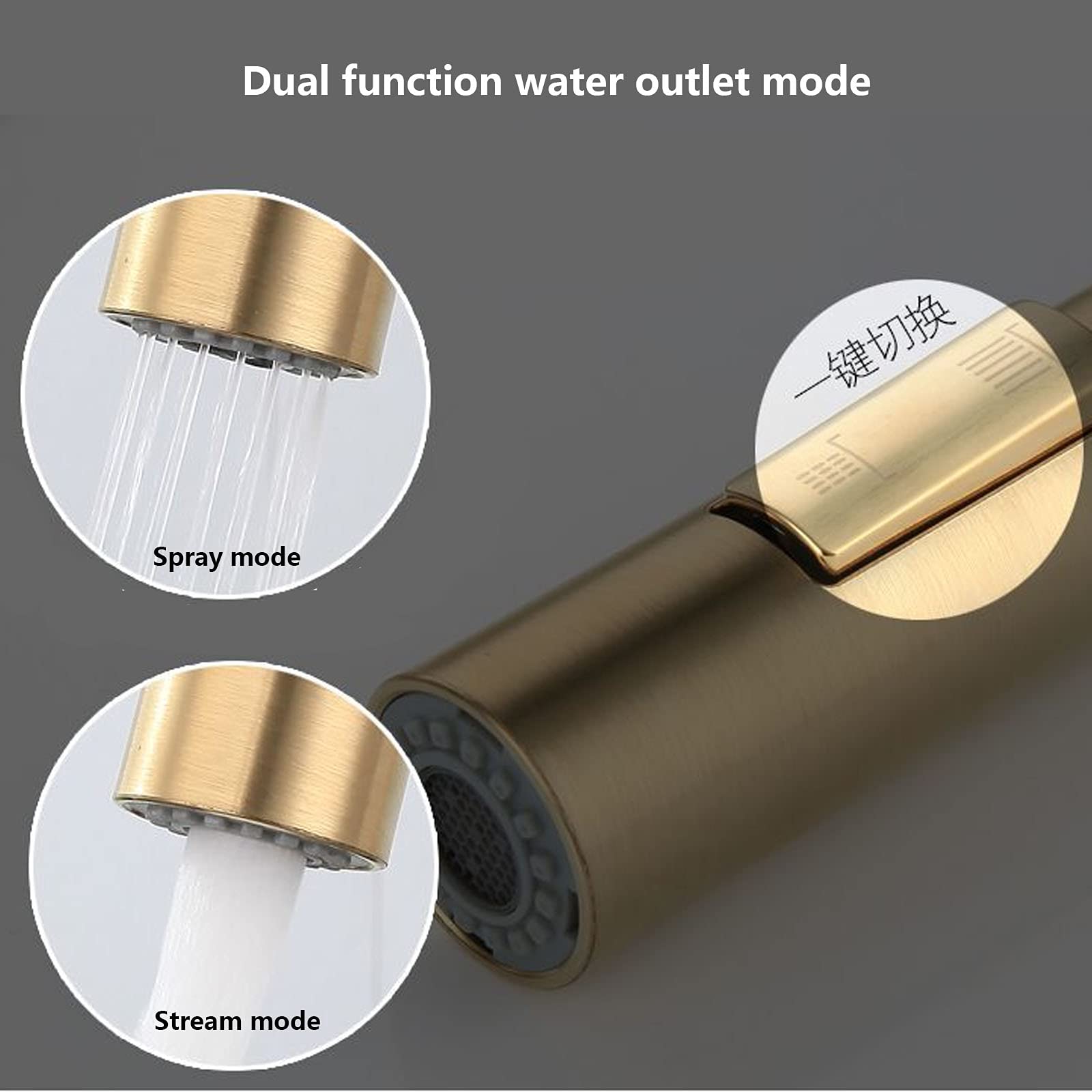 Touch Kitchen Faucet with Pull Down Sprayer - 304 Stainless Steel Sensor Tap for Modern Kitchens