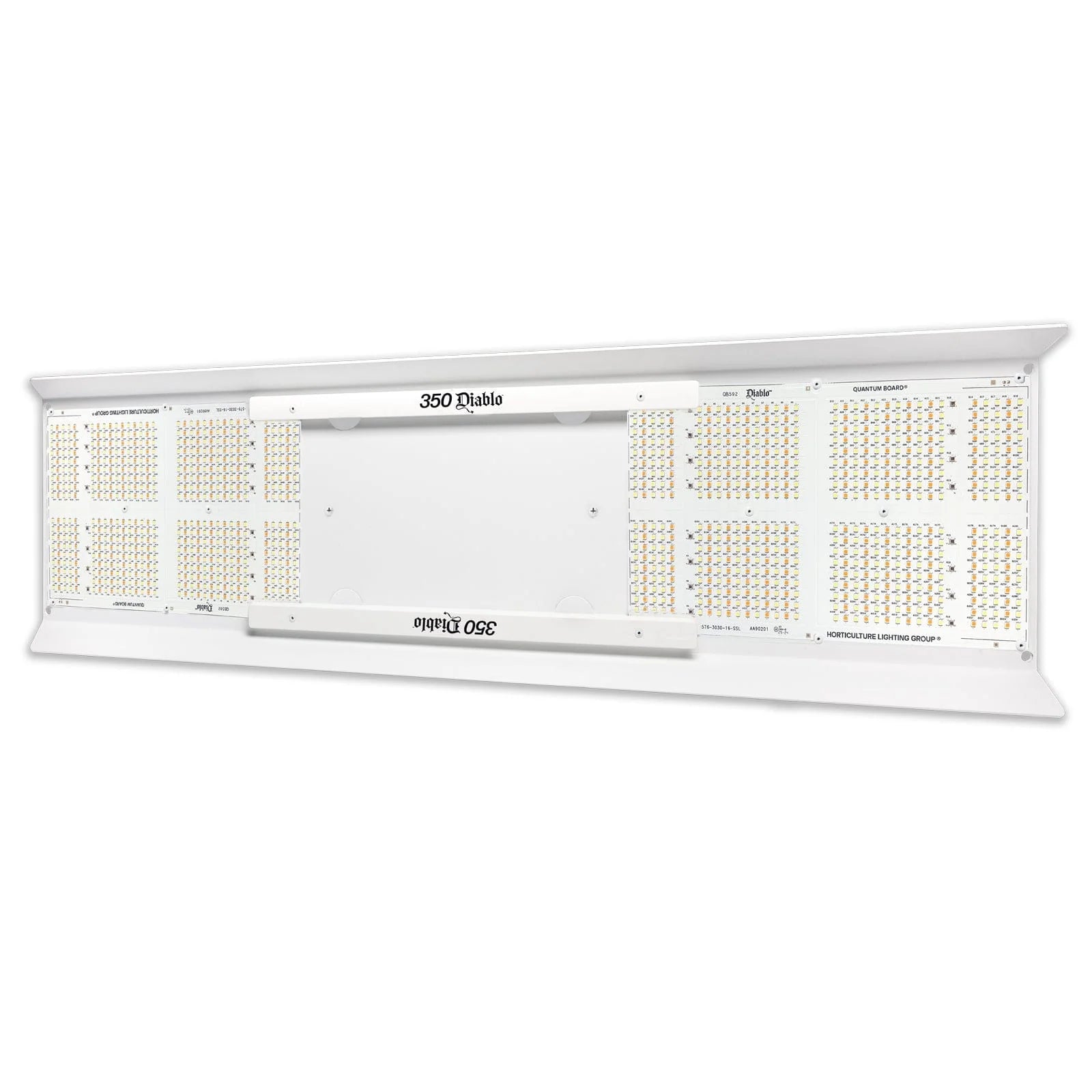 HLG 350 Diablo LED Grow Light with Reflectors - High Efficiency Full Spectrum Plant Light for Indoor Hydroponics, Greenhouse & Commercial Grow Operations
