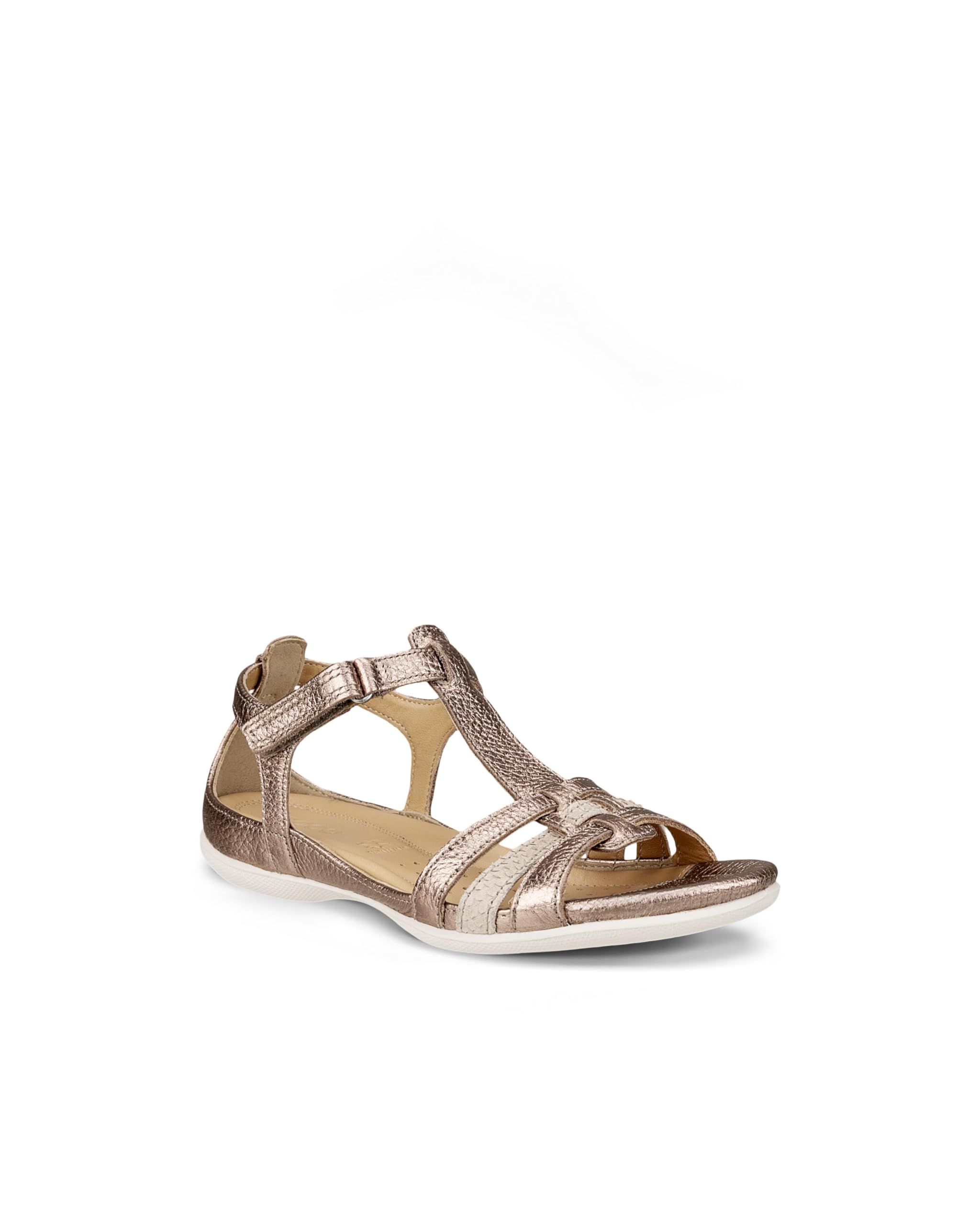 ECCO Flash Leather Women's Sandals - Comfortable & Stylish Summer Sandals for Walking, Travel & Beach Outfits