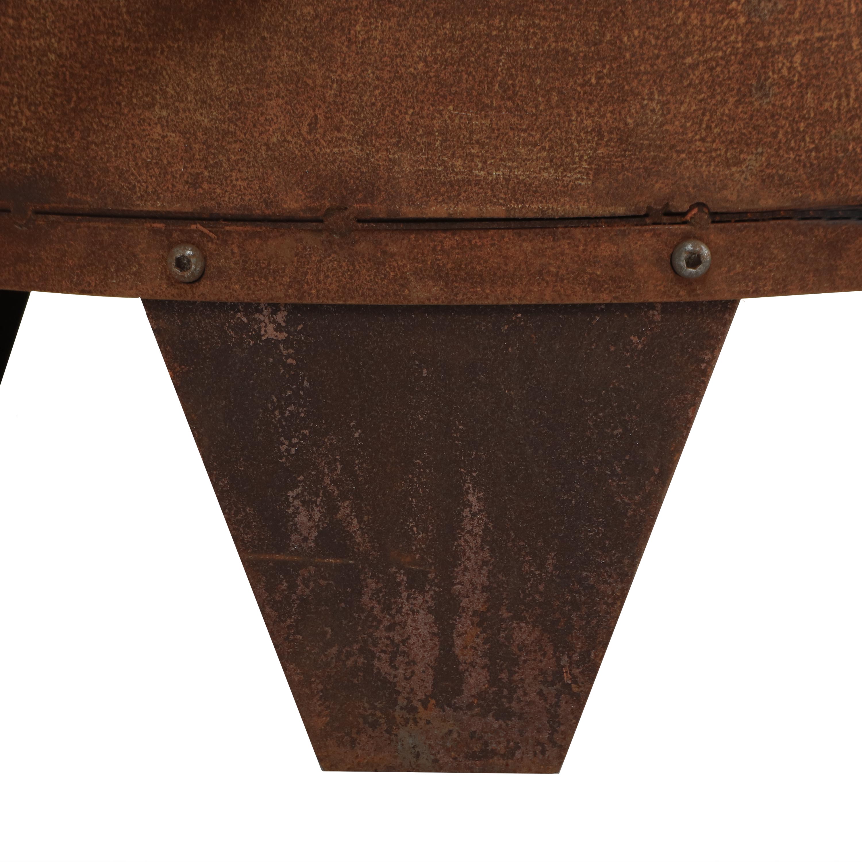 Sunnydaze 70-Inch Outdoor Chiminea Fire Pit with Rustic Finish - Perfect for Backyard, Patio, and Garden Gatherings