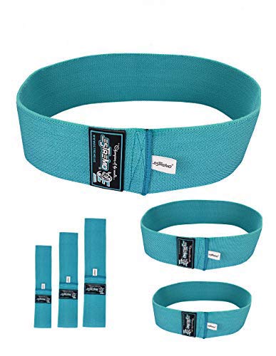 Premium Resistance Hip Bands for Leg & Glute Workouts - Elastic Fitness Bands for Women & Men - Squat, Deadlift, Yoga & Strength Training - Perfect for Home Gym, Physical Therapy & Toning Exercises