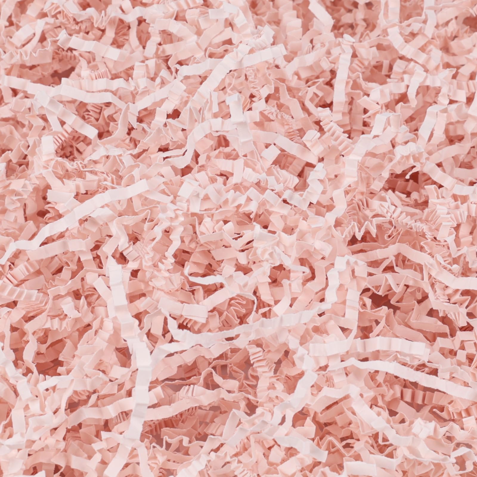 Premium 0.5LB Pink Crinkle Cut Paper Shreds - Gift Box Filler for Wedding, Birthday, Anniversary & Christmas Decorations | Perfect for Party Favors, Gift Wrapping & Craft Projects