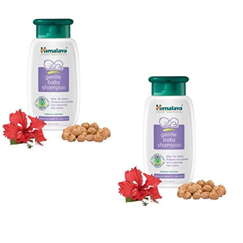 Himalaya Baby Shampoo - Gentle & Tear-Free for Newborns & Infants - 100ml (Pack of 2) - Perfect for Daily Bath Time & Sensitive Scalp Care