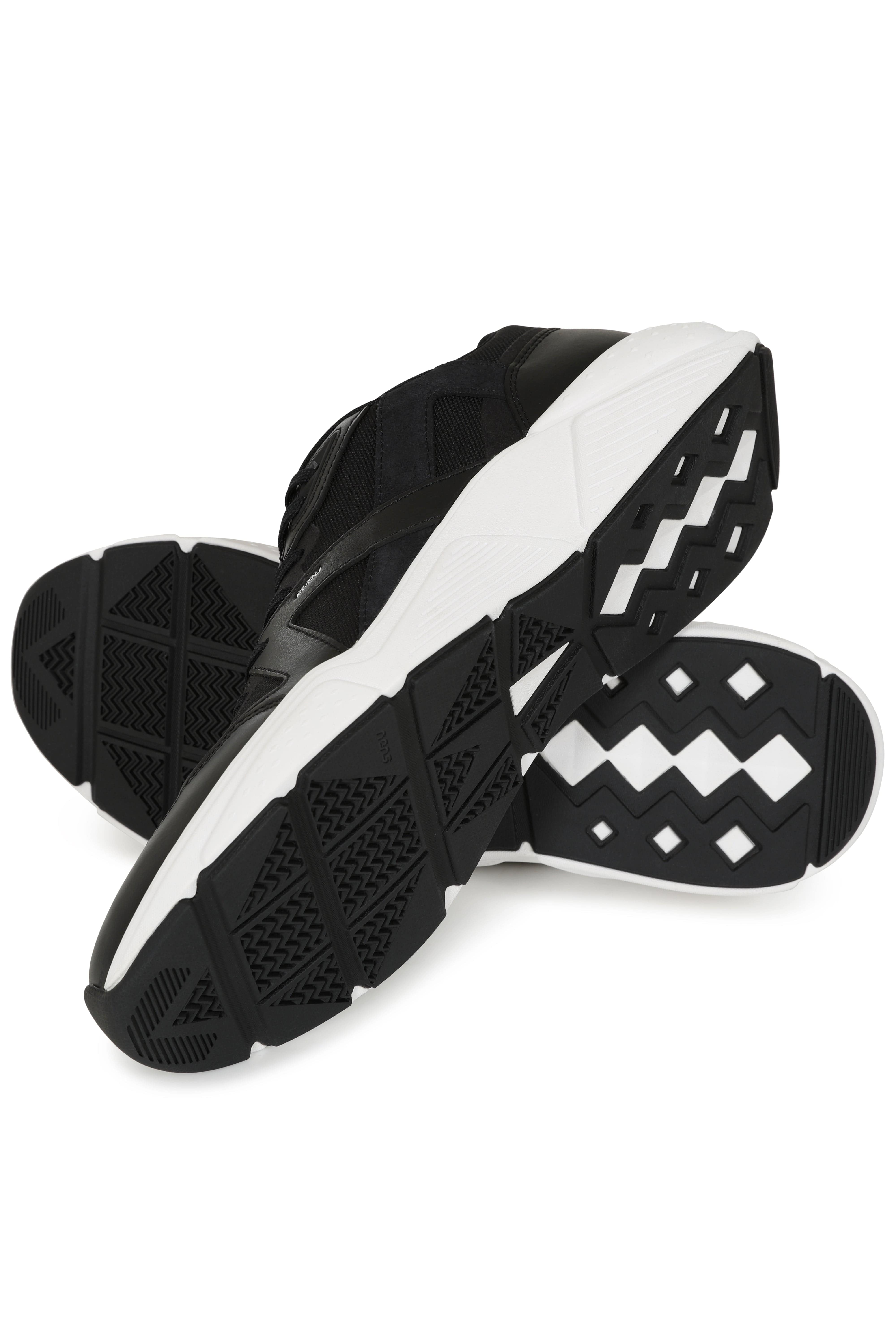 SLR 01 Lifestyle Shoe - Comfortable Casual Sneakers for Men & Women | Black Walking Shoes for Everyday Wear | Perfect for Work, Travel & Gym