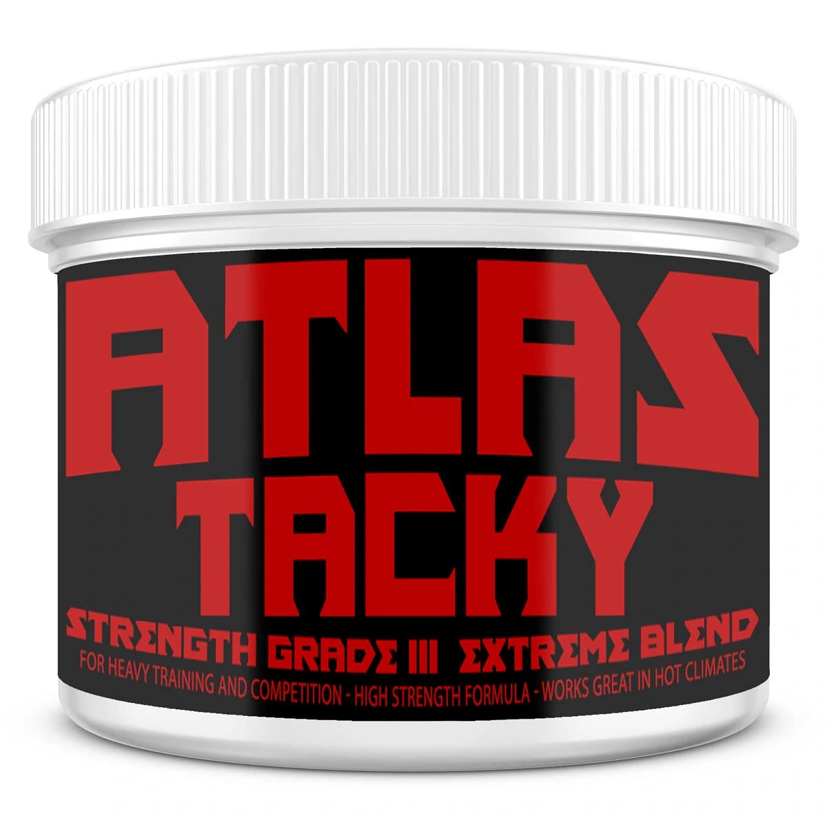 CERBERUS Strength Atlas Tacky Grade III Extreme Blend (5oz/150ml) - Premium Grip Enhancer for Weightlifting, Powerlifting & Rock Climbing - Enhances Performance & Prevents Slipping During Intense Workouts