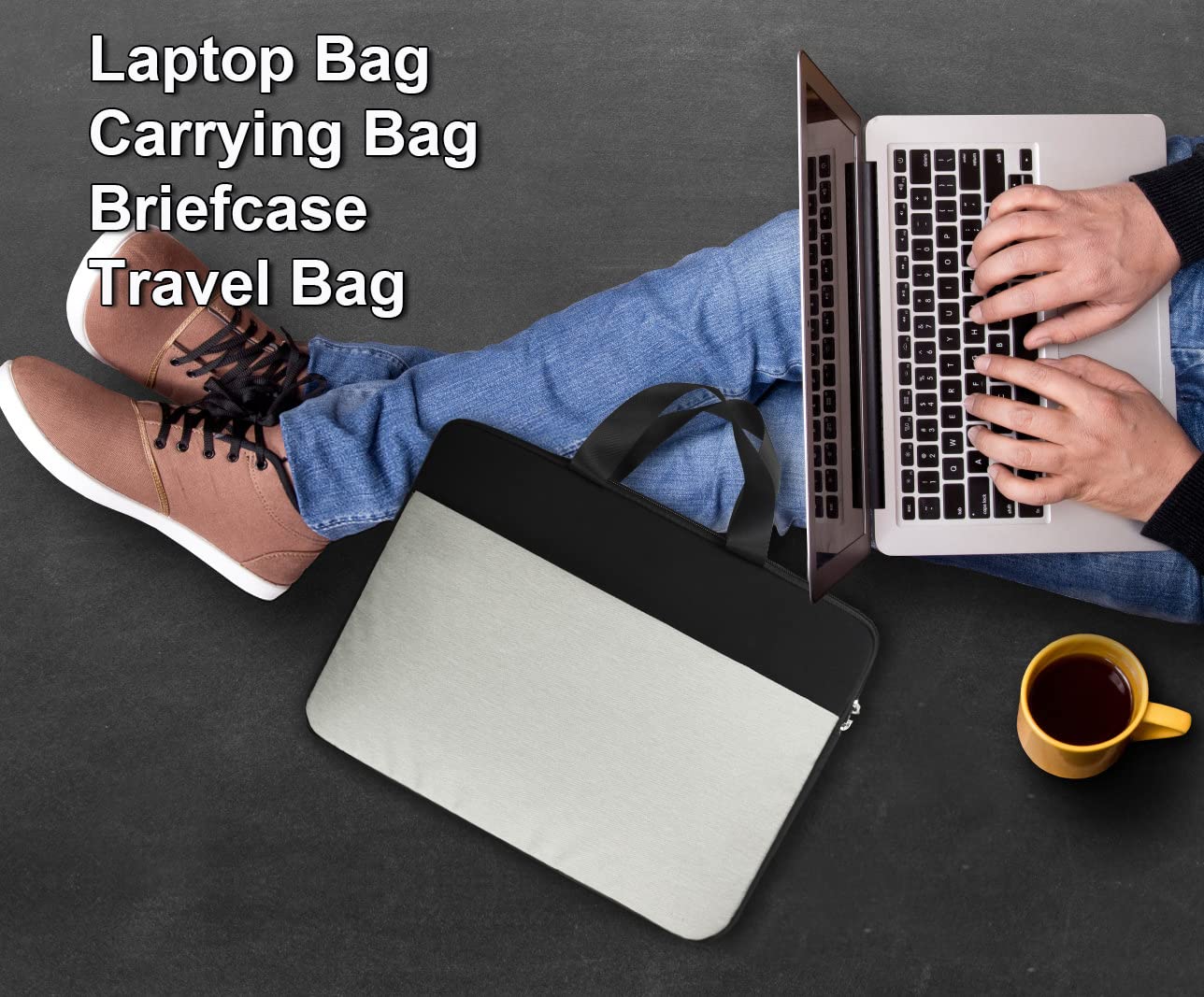 Premium 15.6 Inch Laptop Sleeve Case - Shockproof Protective Cover for 15-15.6