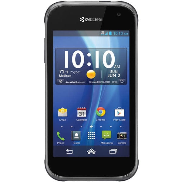 Kyocera Hydro XTRM 4G LTE Unlocked Waterproof Smartphone - MetroPCS Compatible No Contract Cell Phone (Black) - Perfect for Outdoor Adventures, Water Sports & Rugged Use