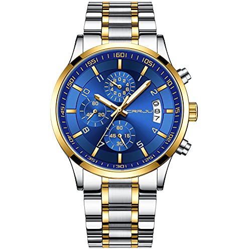 silver gold blue