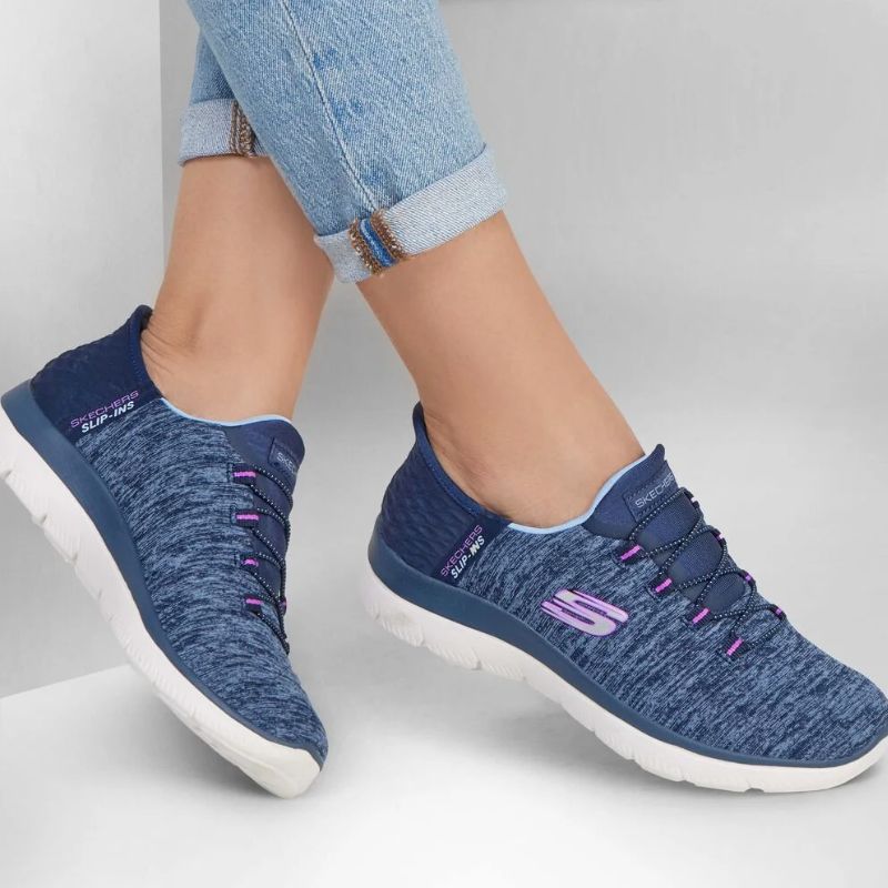 Women's Slip-On Summits Dazzling Shoes - Comfortable & Stylish Summer Sandals for Beach, Pool, and Casual Wear