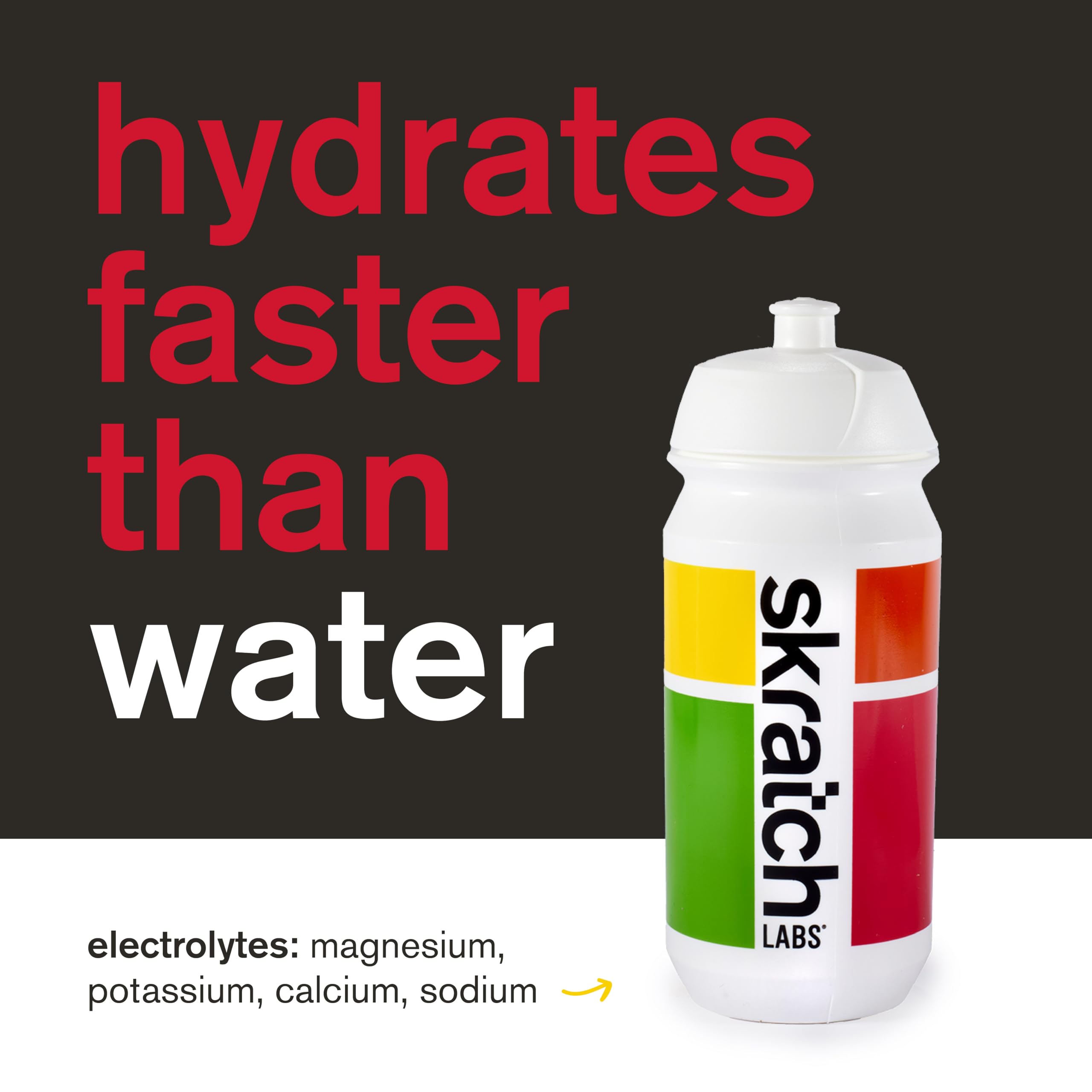Skratch Labs Hydration Drink Mix Electrolyte Powder - Strawberry Lemonade Flavor (20 Packets) | Gluten Free, Vegan & Kosher Certified | Ideal for Athletes, Workouts & Outdoor Activities