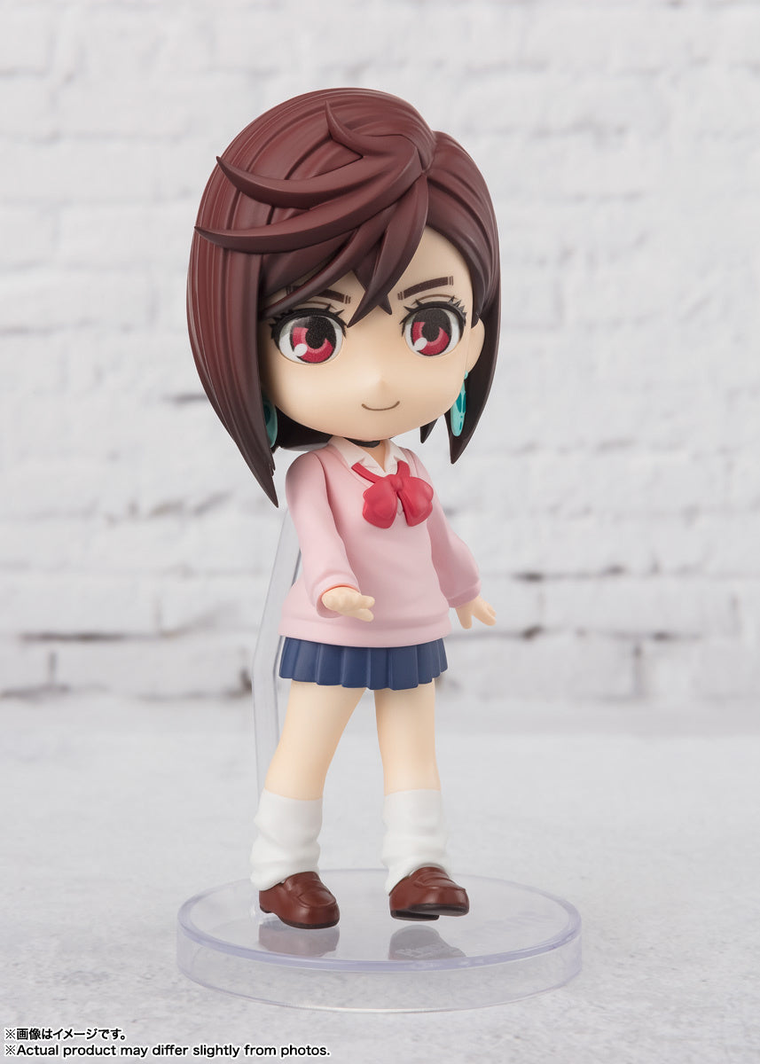 Bandai Figuarts Mini Dandadan Momo Action Figure - Anime Collectible Toy for Display & Cosplay - Perfect for Anime Fans, Gift Giving & Shelf Decoration