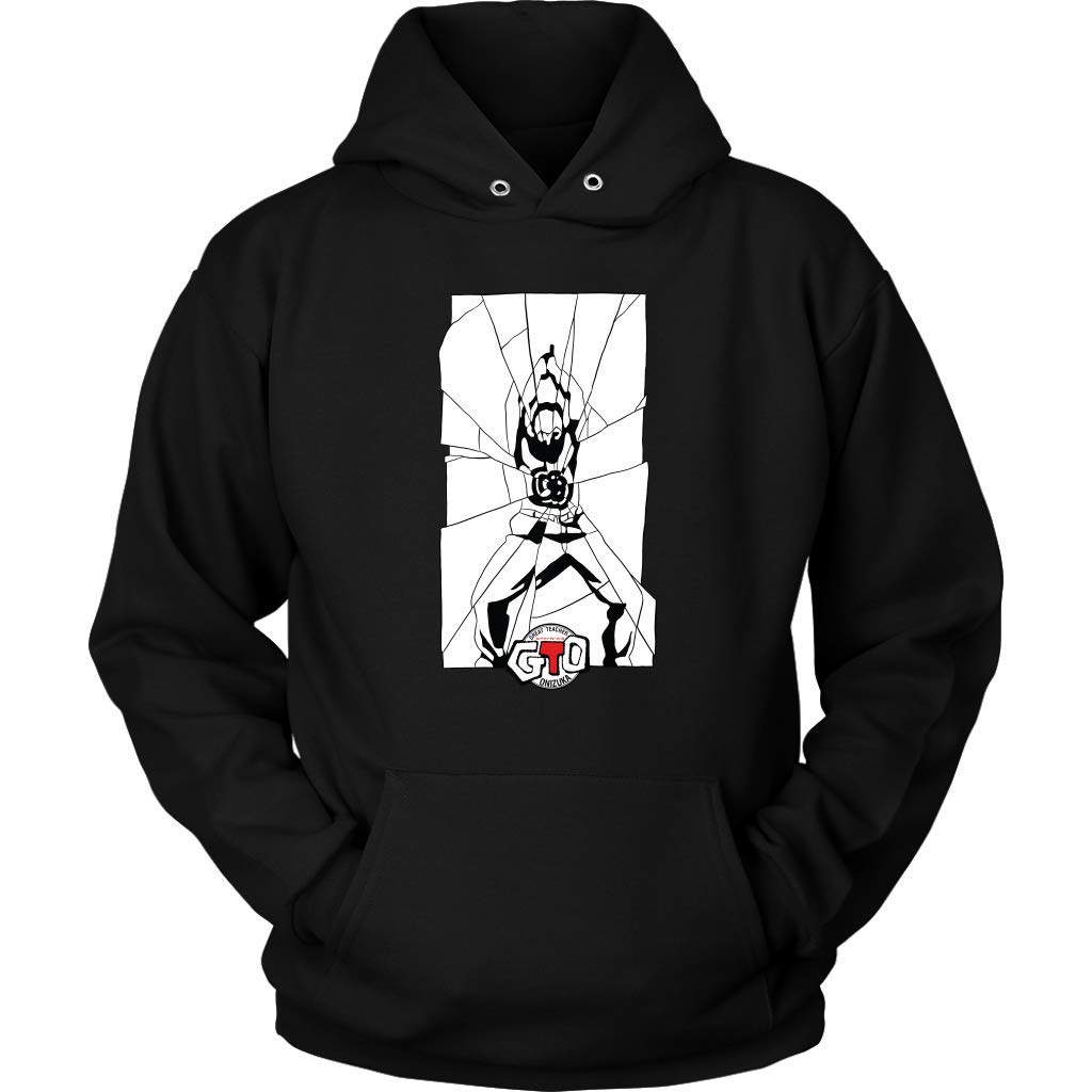 Mirror Shot GTO Onizuka Unisex Hoodie - Anime Streetwear for Men & Women | Perfect for Cosplay, Casual Wear & Anime Fans