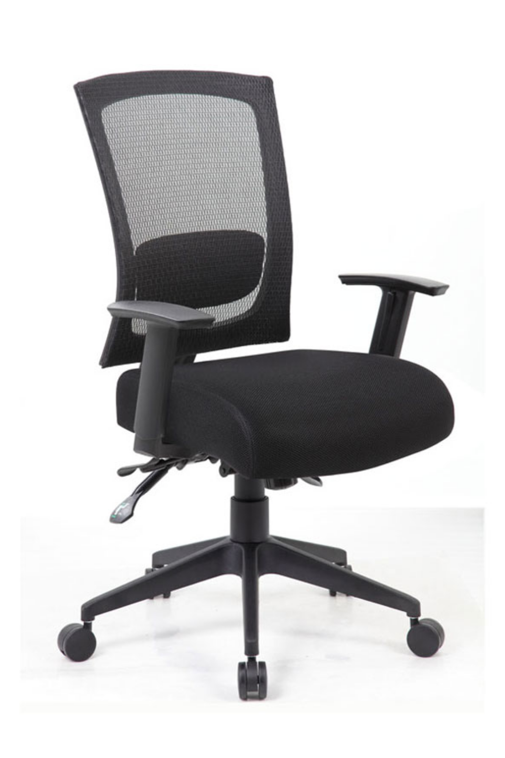 Ergonomic Boss Mesh Back 3-Paddle Task Chair with Seat Slider B6716 - Adjustable Office Chair for Home & Workspace Comfort