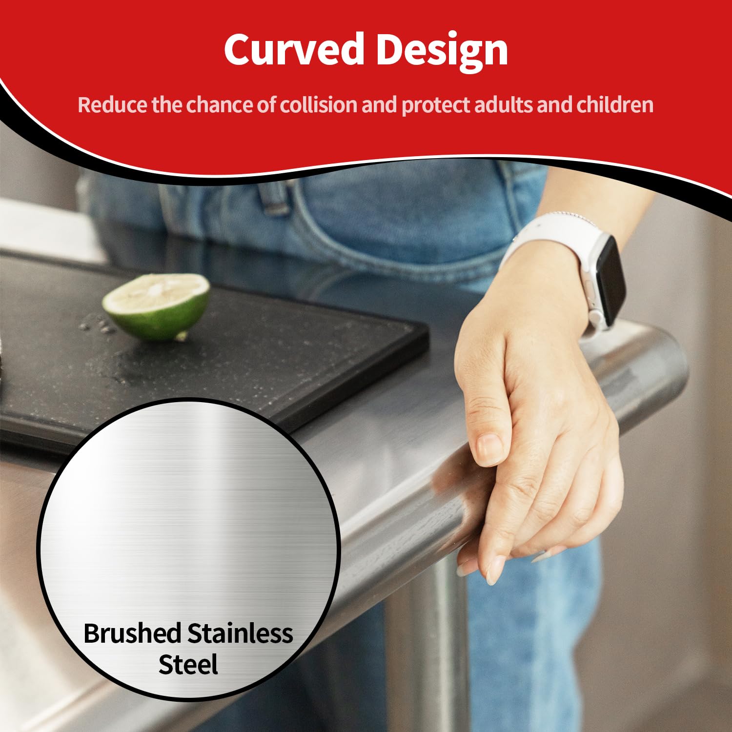24 x 60 Inch Commercial Heavy Duty Stainless Steel Work Table with Adjustable Legs & Undershelf - Restaurant Kitchen Prep Table for Food Preparation, Cooking & Catering