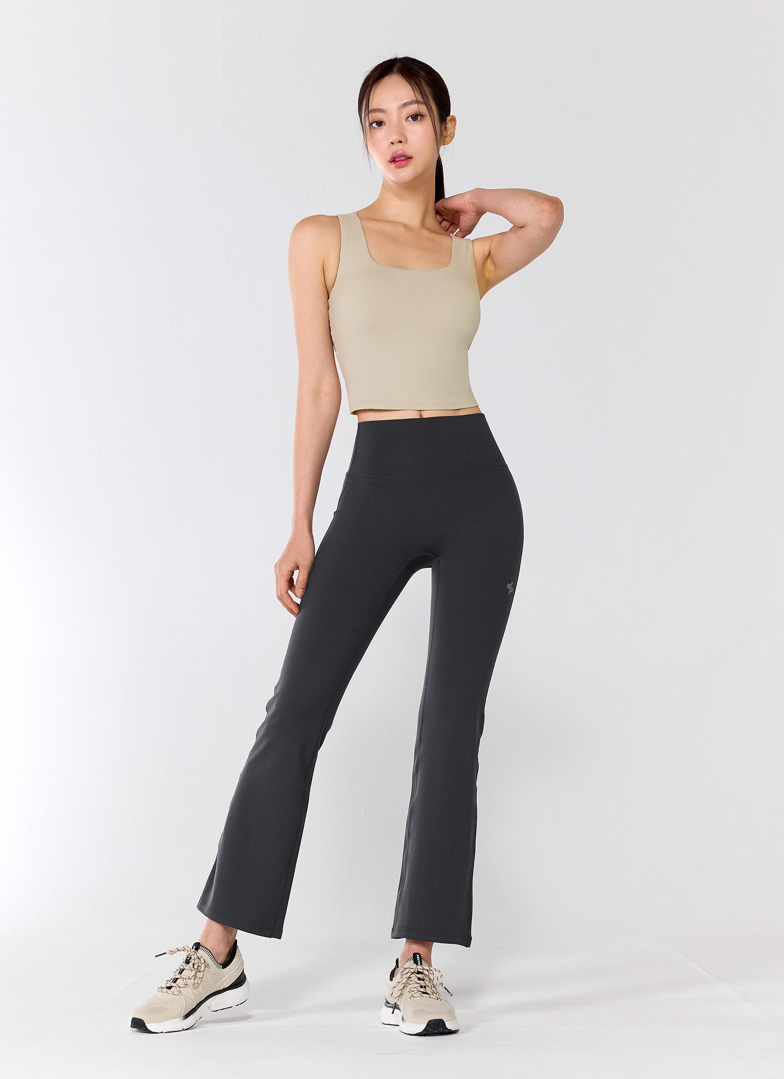 XELLA™ Intension Bootcut Pants for Women - Stretch Comfort Fit Trousers with Flared Leg | Perfect for Work, Office & Casual Wear