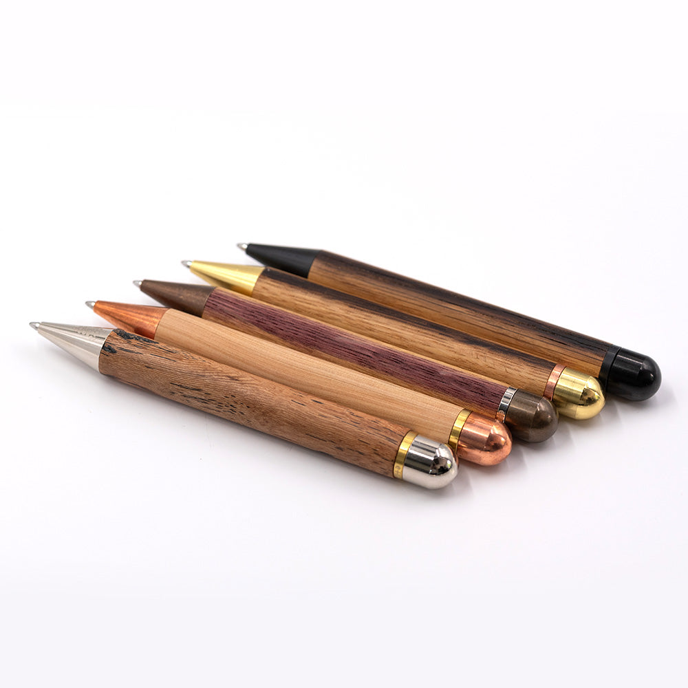 Premium E+M Sommelier Edition Ballpoint Pen - Whisky Black Brass Finish - Luxury Writing Instrument for Wine Enthusiasts & Professionals - Perfect for Wine Tasting Notes, Business Signatures & Gift Giving