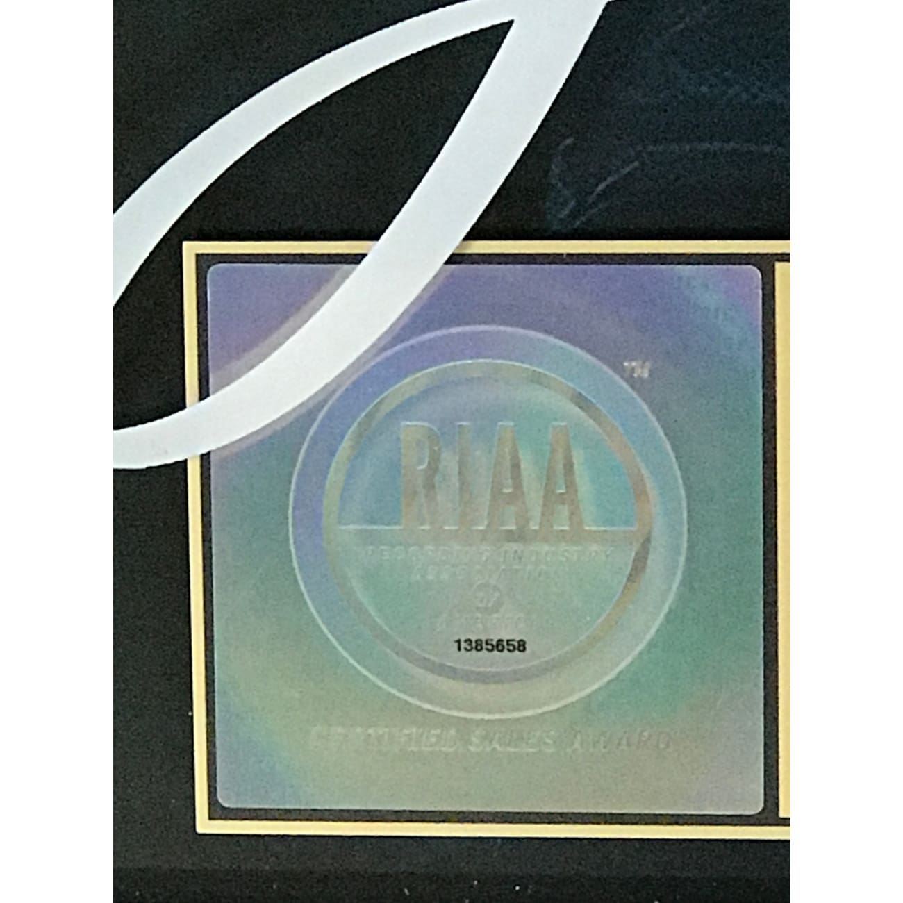 Bryant Meyers Ojala RIAA Digital Gold Single Award - Certified Music Achievement Plaque for Artists & Collectors - Perfect for Studio Displays, Fan Gifts & Music Memorabilia Collections