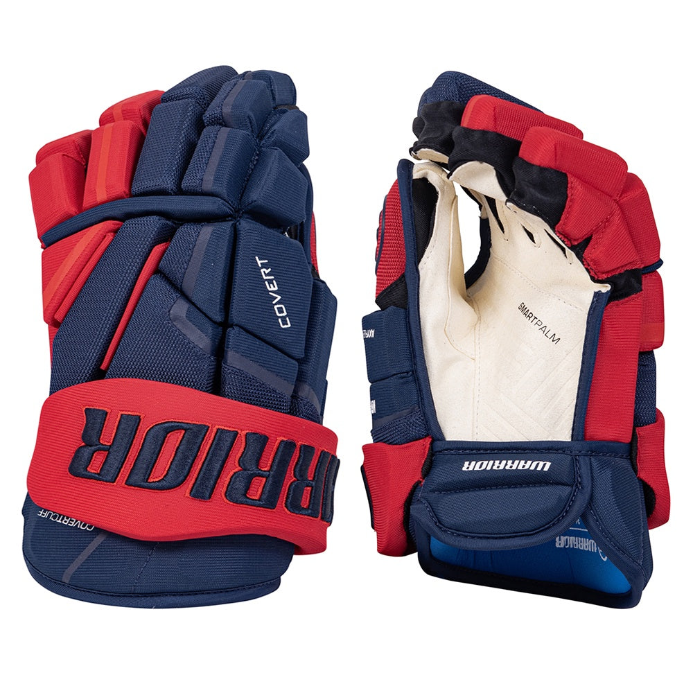 Warrior Covert Krypto Pro 2022 Senior Ice Hockey Gloves - Protective Hockey Gear for Men & Women - Perfect for Ice Rink Games, Training & Competitive Play