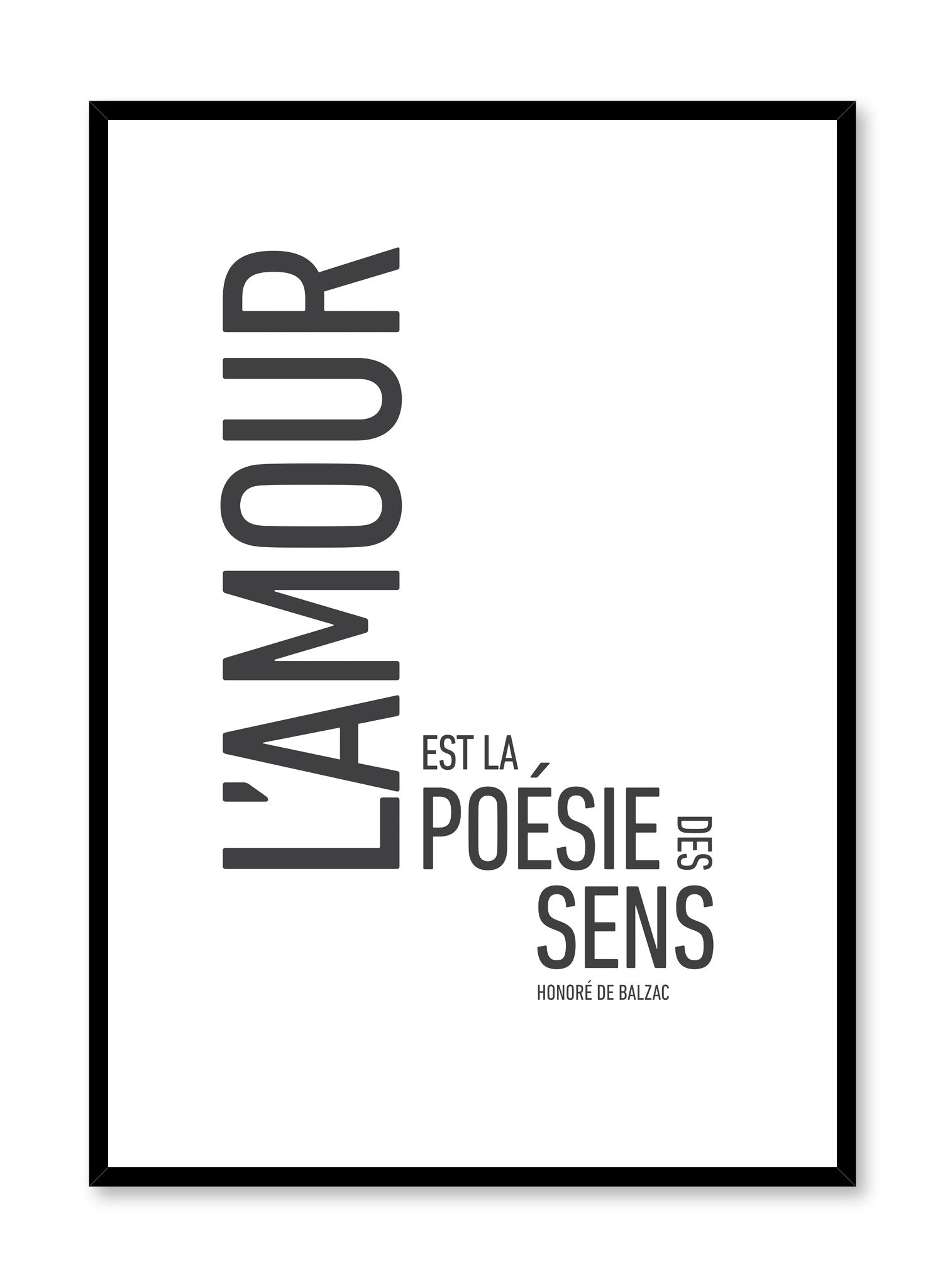 Romantic Love Poetry Wall Art Poster - Perfect for Bedroom, Living Room & Wedding Decor