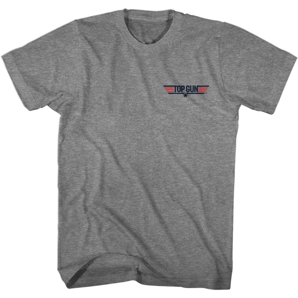 Top Gun Goose Graphite Heather Adult T-Shirt | Premium Cotton Tee for Men & Women | Casual Wear, Movie Fans & Gift Giving