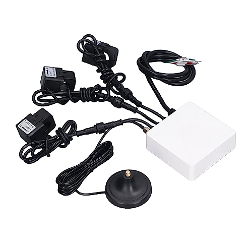 100-240V 3 Phase Smart Home Energy Monitor with 200A Circuit Sensors | Real-Time Electricity Usage Tracking for Smart Homes & Solar Systems | Save Energy & Reduce Bills