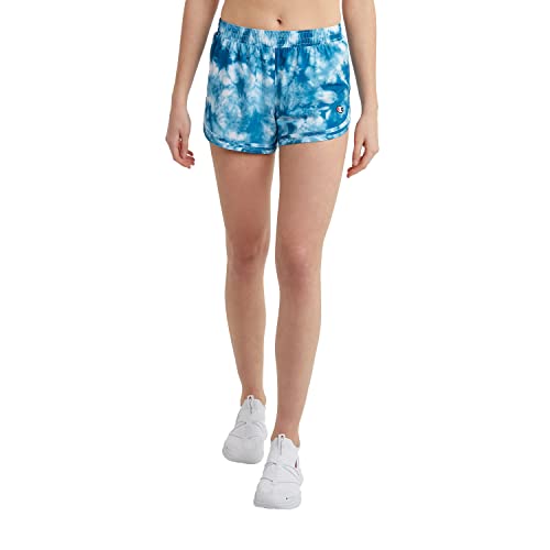Crush Dye Print Fresh Teal