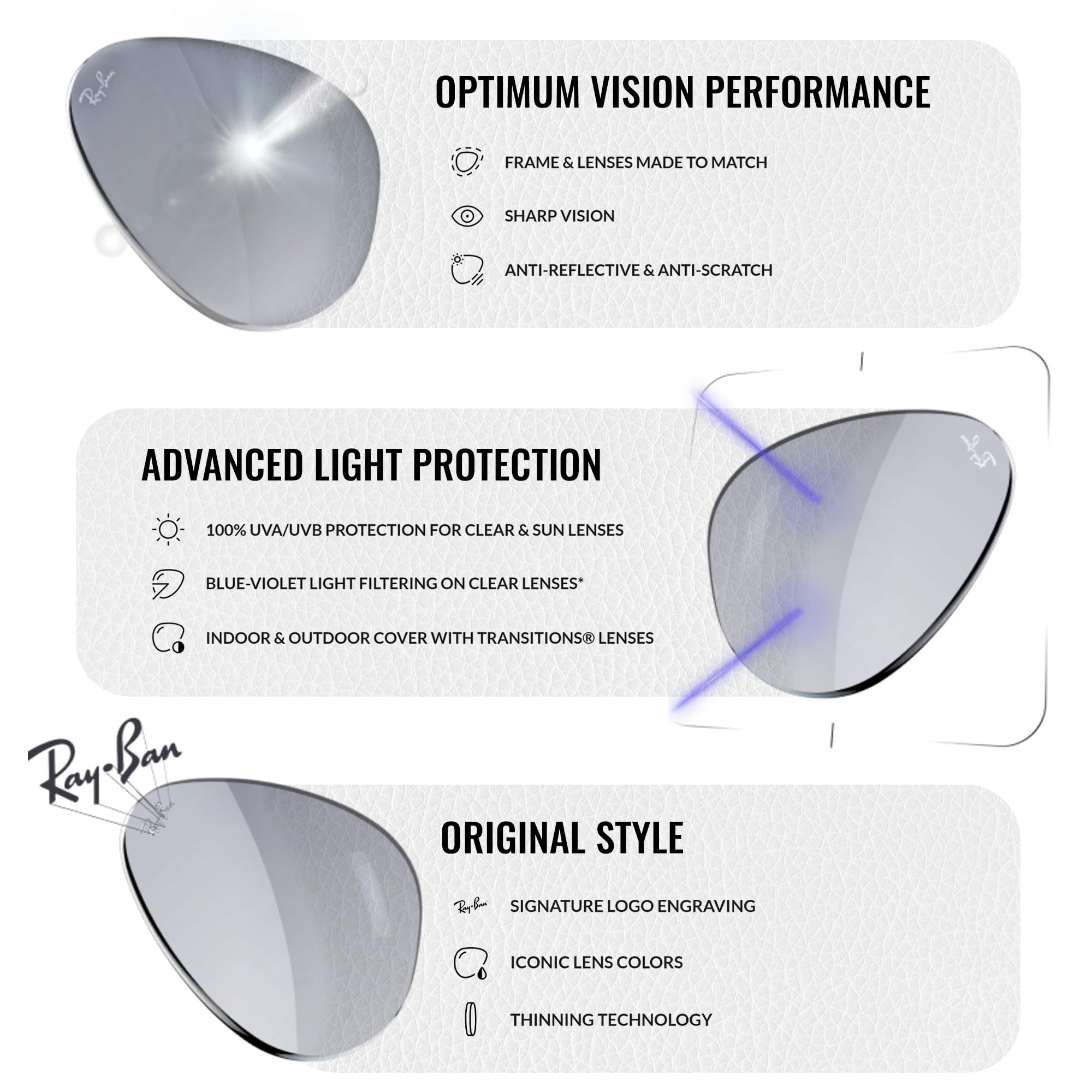 Ray-Ban RB3025 Classic Gradient Aviator Sunglasses with Eyewear Kit - Adjustable Nose Pads, Retro Style for Men & Women - Perfect for Driving, Travel, and Outdoor Activities