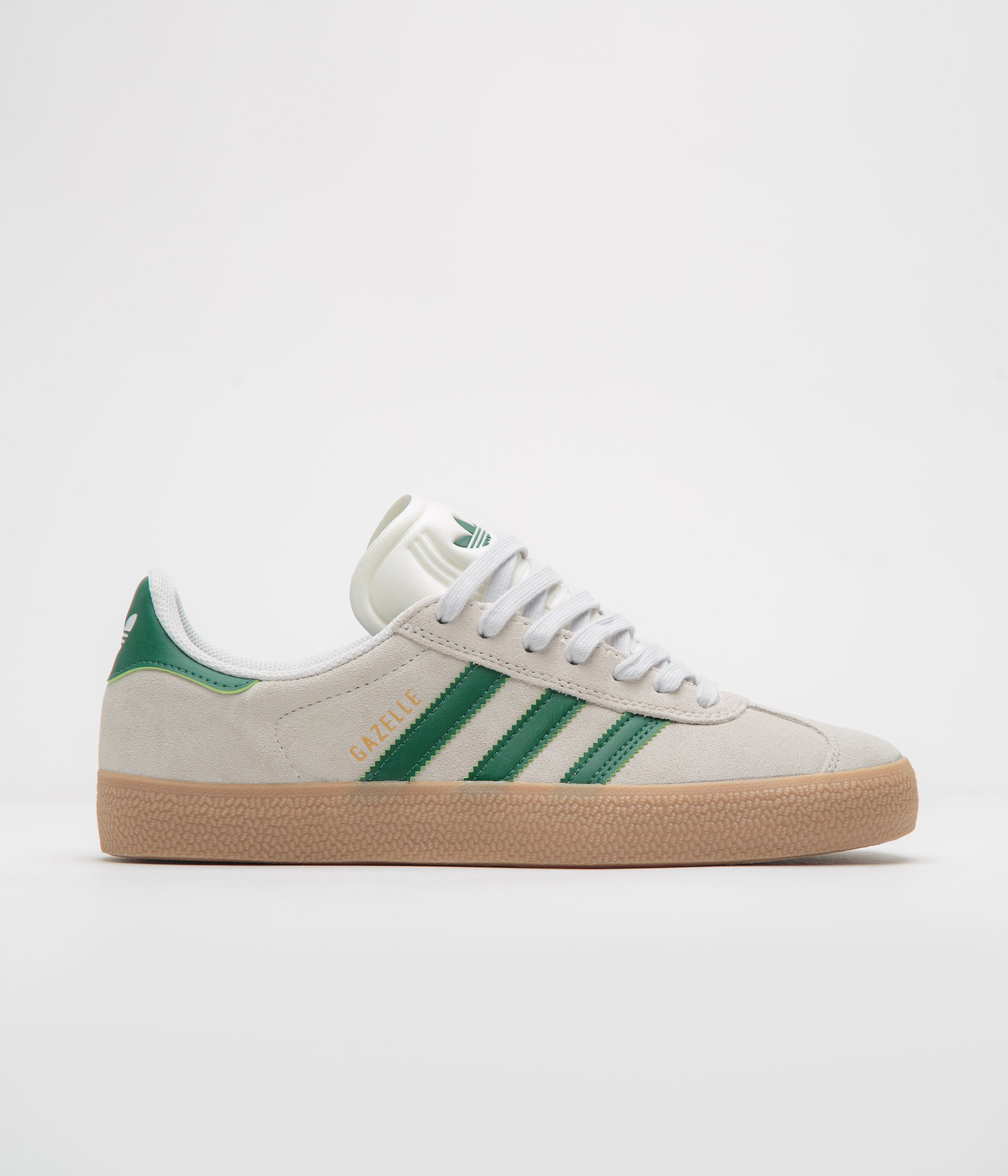 Adidas Gazelle Sneakers for Men & Women - Crystal White & Gum Sole | Classic Comfort for Running, Walking & Casual Wear