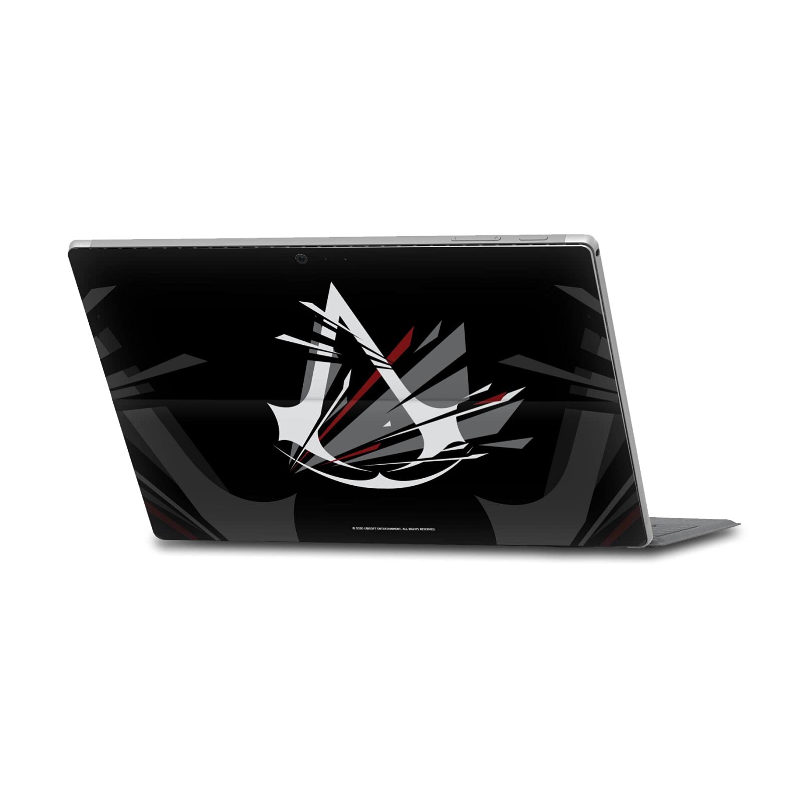 Officially Licensed Assassin's Creed Shattered Logo Vinyl Sticker Skin Decal - Compatible with Microsoft Surface Pro 4/5/6 - Protective Cover for Gaming Laptops & Tablets - Perfect for Gamers & Tech Enthusiasts