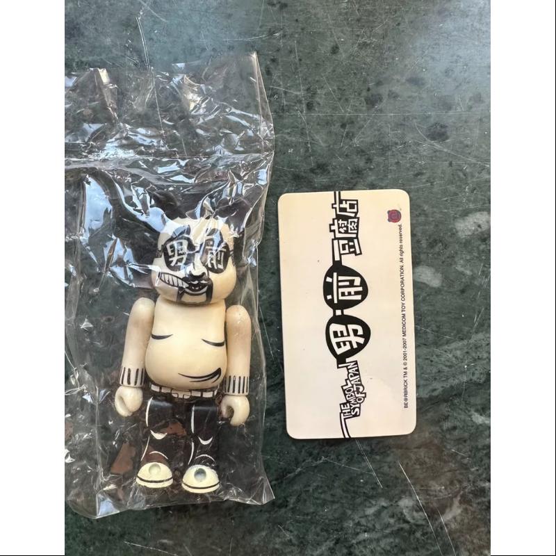 Bearbrick Series 14 Super Secret Otokomae Tofuten 100% Collectible Figure - Limited Edition Japanese Vinyl Art Toy for Display & Collection