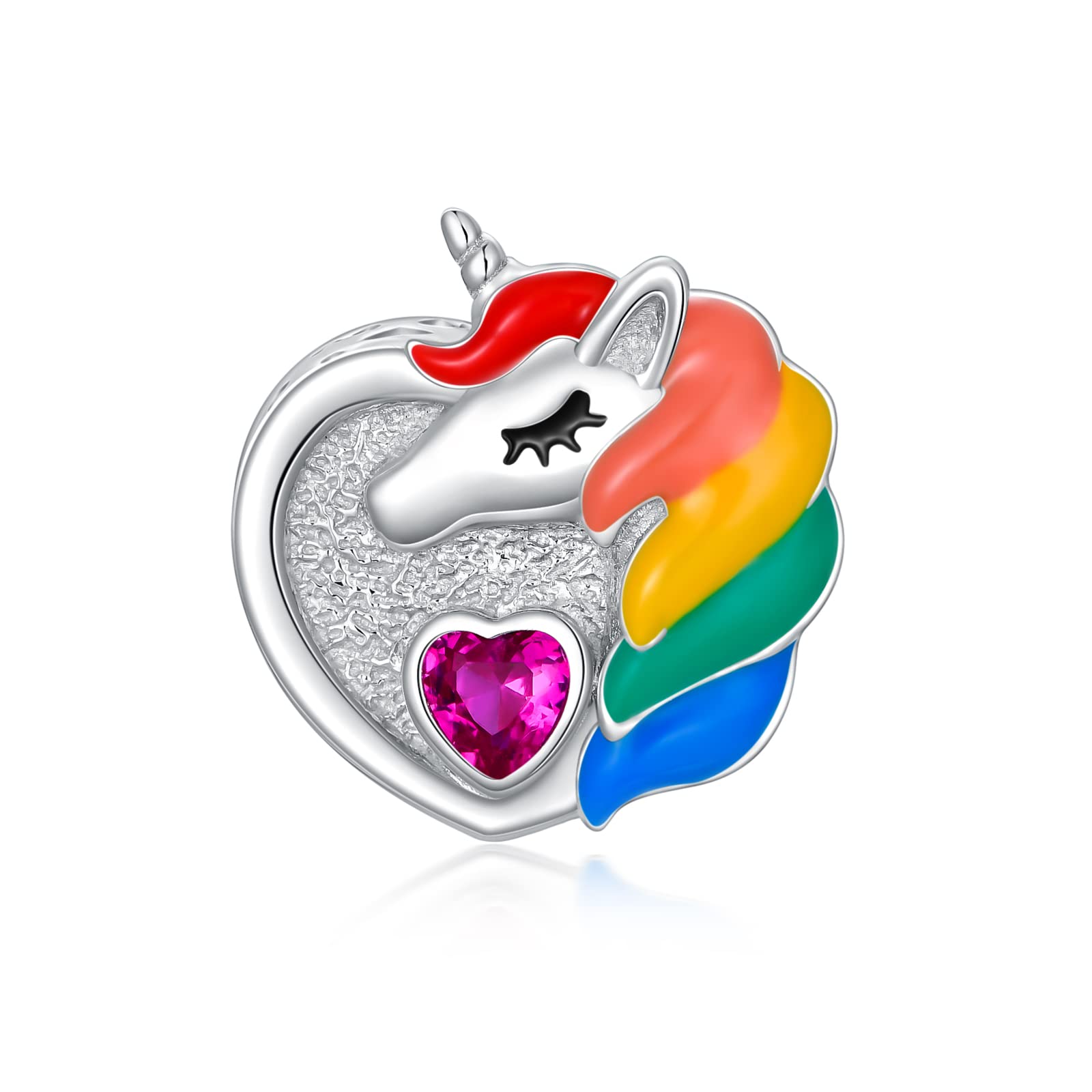 EXRANQO 925 Sterling Silver Animal Charms - Sea Turtle, Rabbit, Flamingo, Dog, Elephant, Giraffe & Owl Beads for Bracelets & Necklaces | Perfect Birthday Gifts for Animal Lovers & Women | Jewelry Making, DIY Crafts & Fashion Accessories