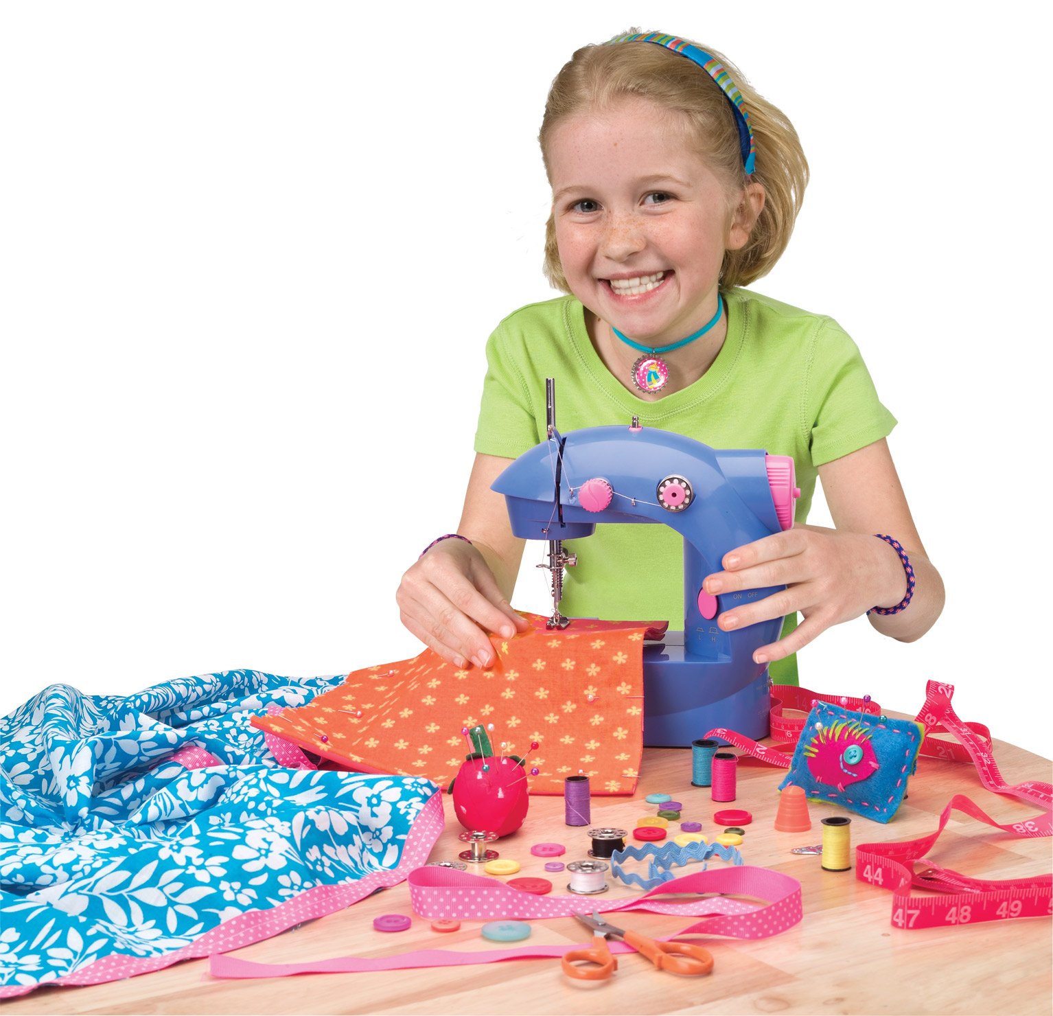 ALEX Toys Craft Sew Fun Craft Kit for Kids - DIY Sewing Kit with Thread, Needles & Fabric - Creative Arts & Crafts Activity for Children - Perfect for Birthday Gifts & Classroom Projects