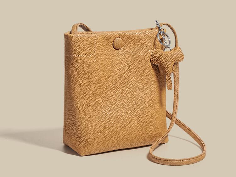 Stylish Small Leather Tote Bag for Women - Fashionable Designer Handbag for Work, Travel & Everyday Use