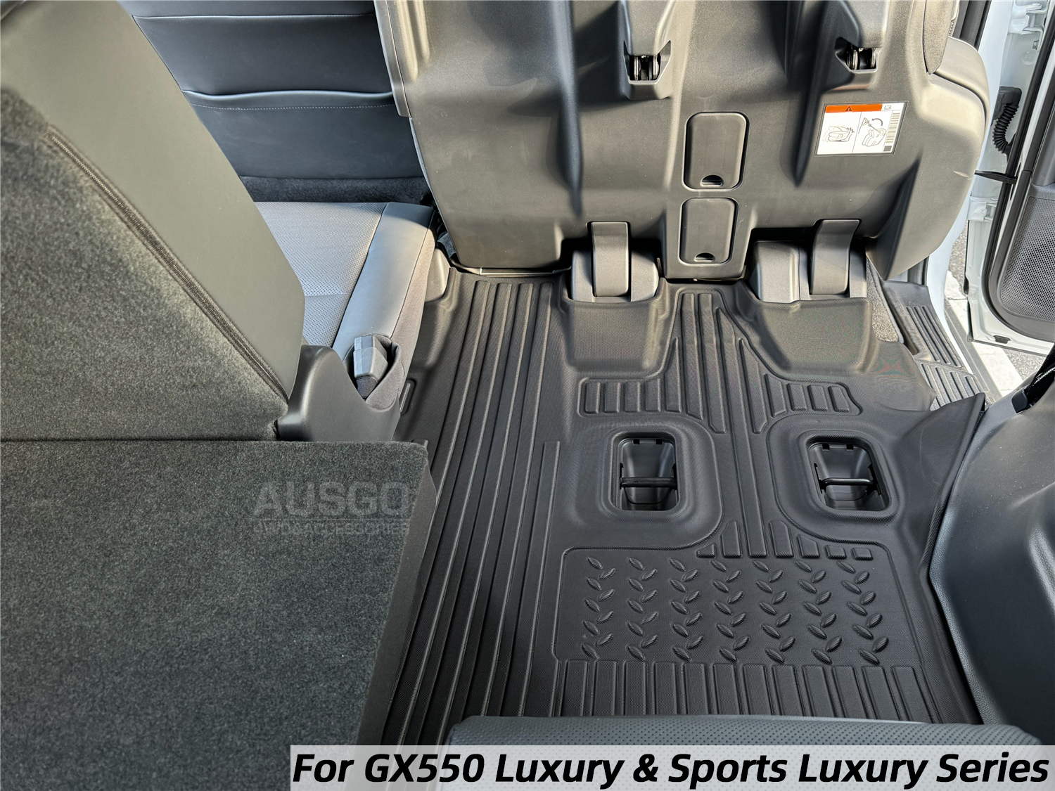 Premium 7D Injection Floor Mats for Lexus GX550 (2024-2025) - Custom Fit All-Weather Car Mats with Non-Slip Design | Perfect for Off-Road, Daily Commute & Family Road Trips