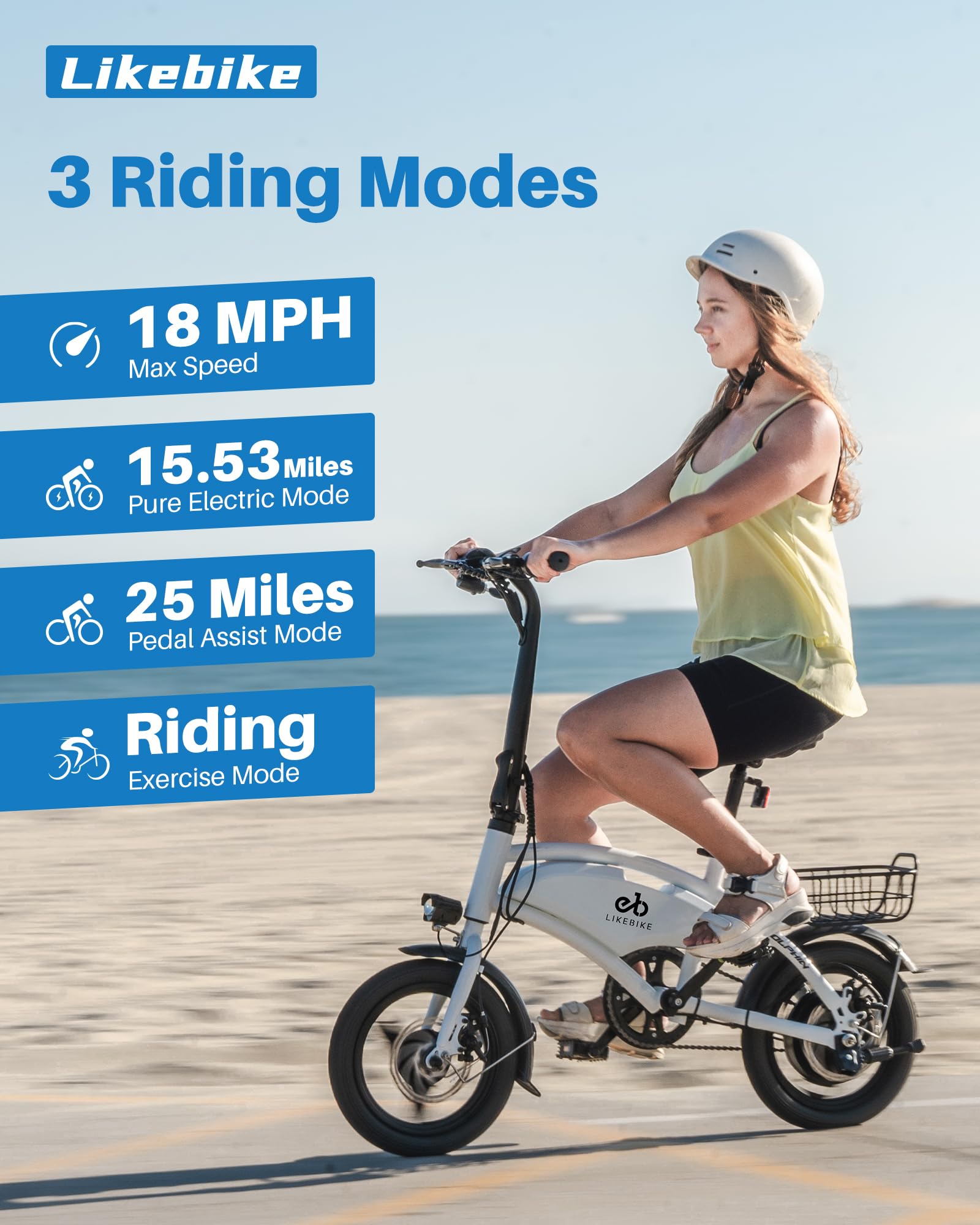 Foldable Electric Bike for Adults - 14