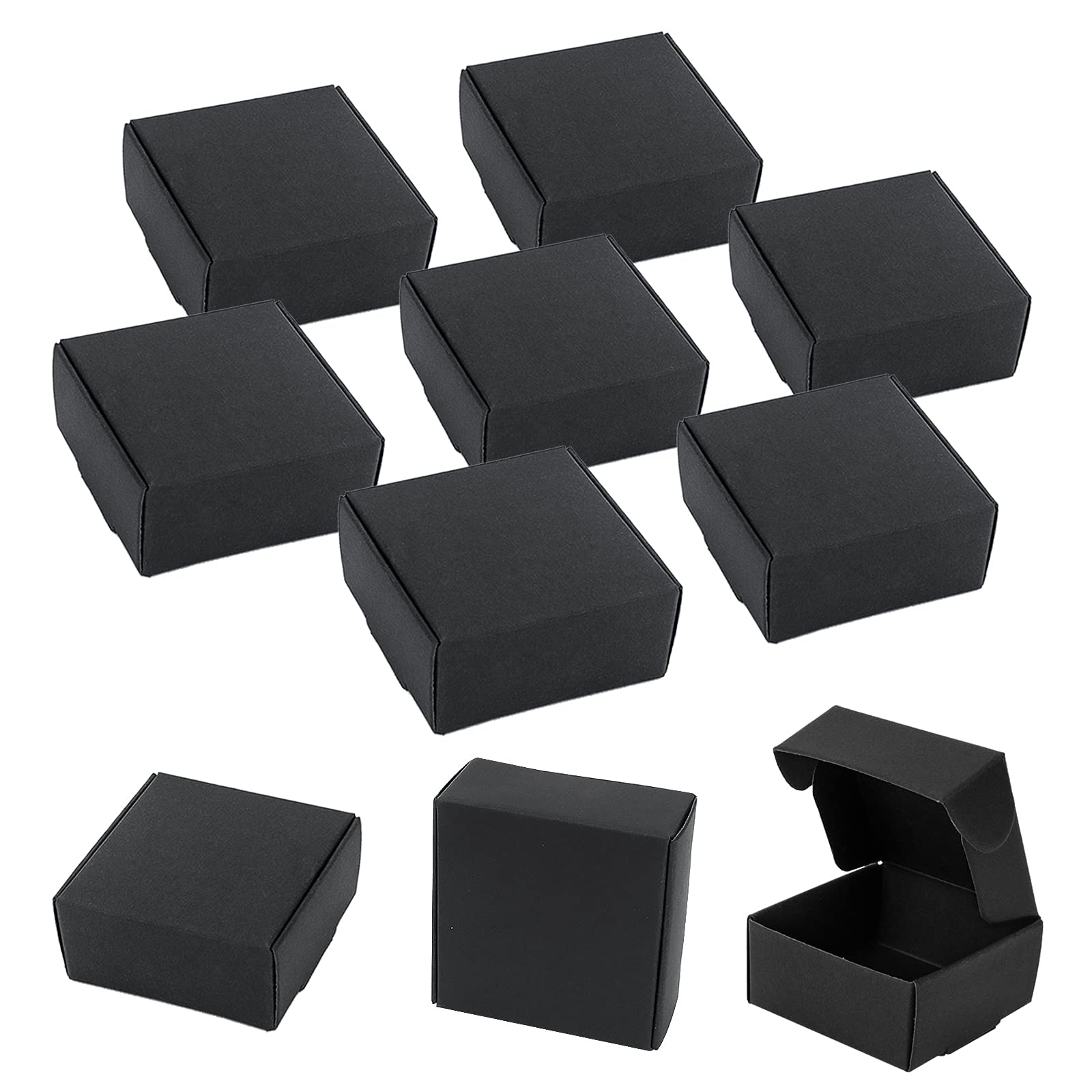 Sdoot Jewelry Ring Boxes Bulk - 100 Pack 1.57