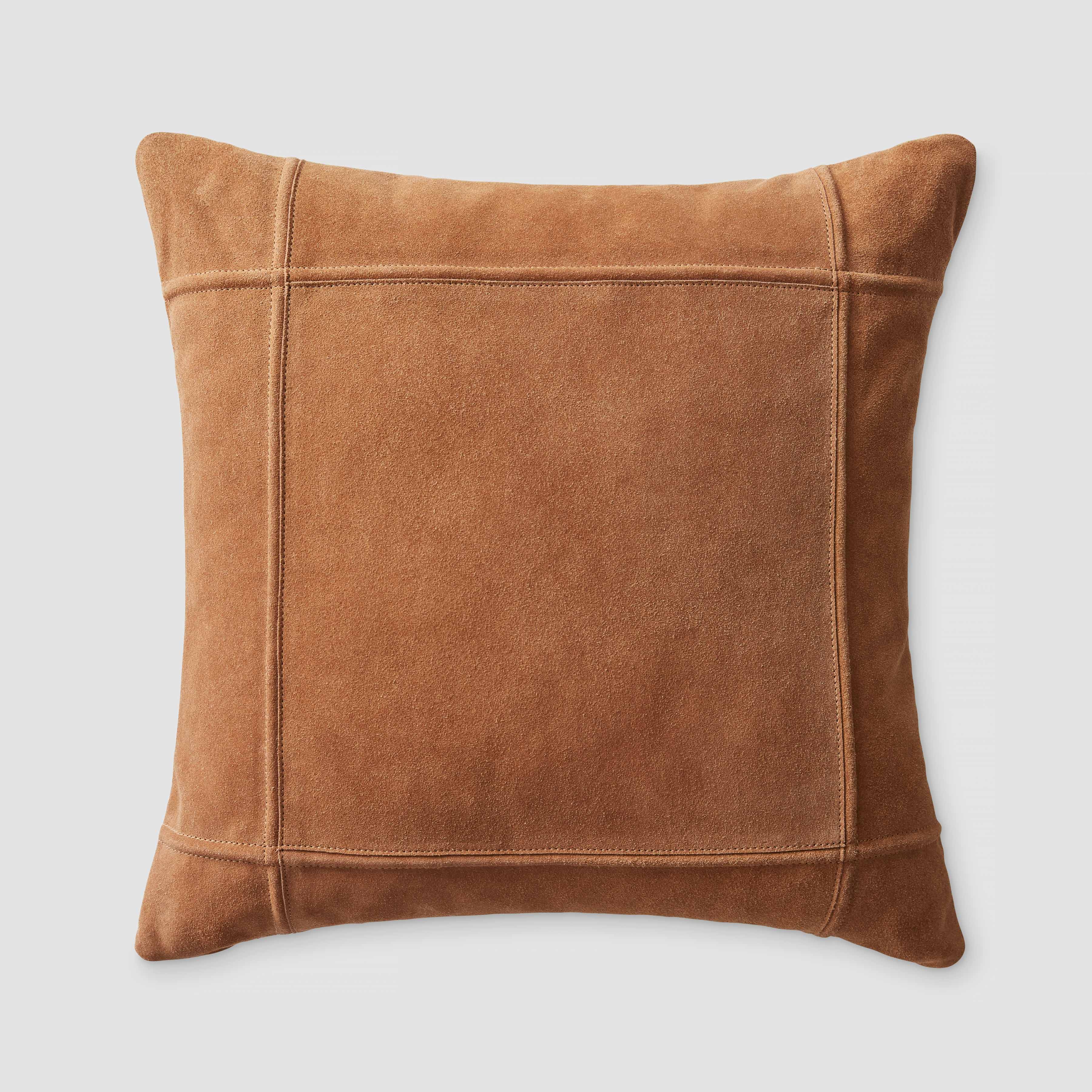 Luxury Ghama Suede Pillow - Soft & Hypoallergenic Decorative Throw Pillow for Sofa, Bed, Couch - Perfect for Living Room, Bedroom & Home Decor